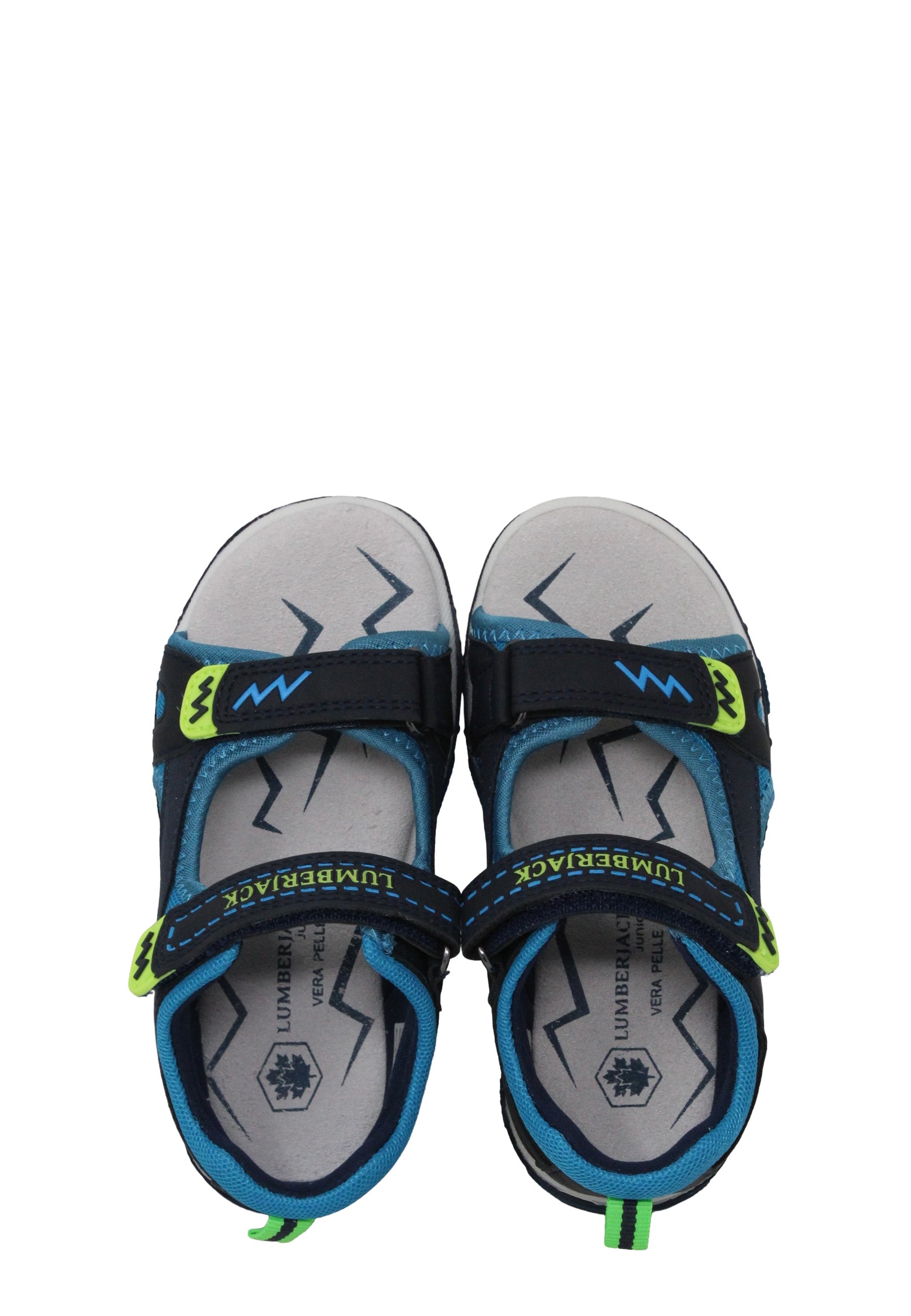 Sandali con strappi Blu Chiaro Lumberjack