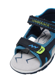 Sandali con strappi Blu Chiaro Lumberjack