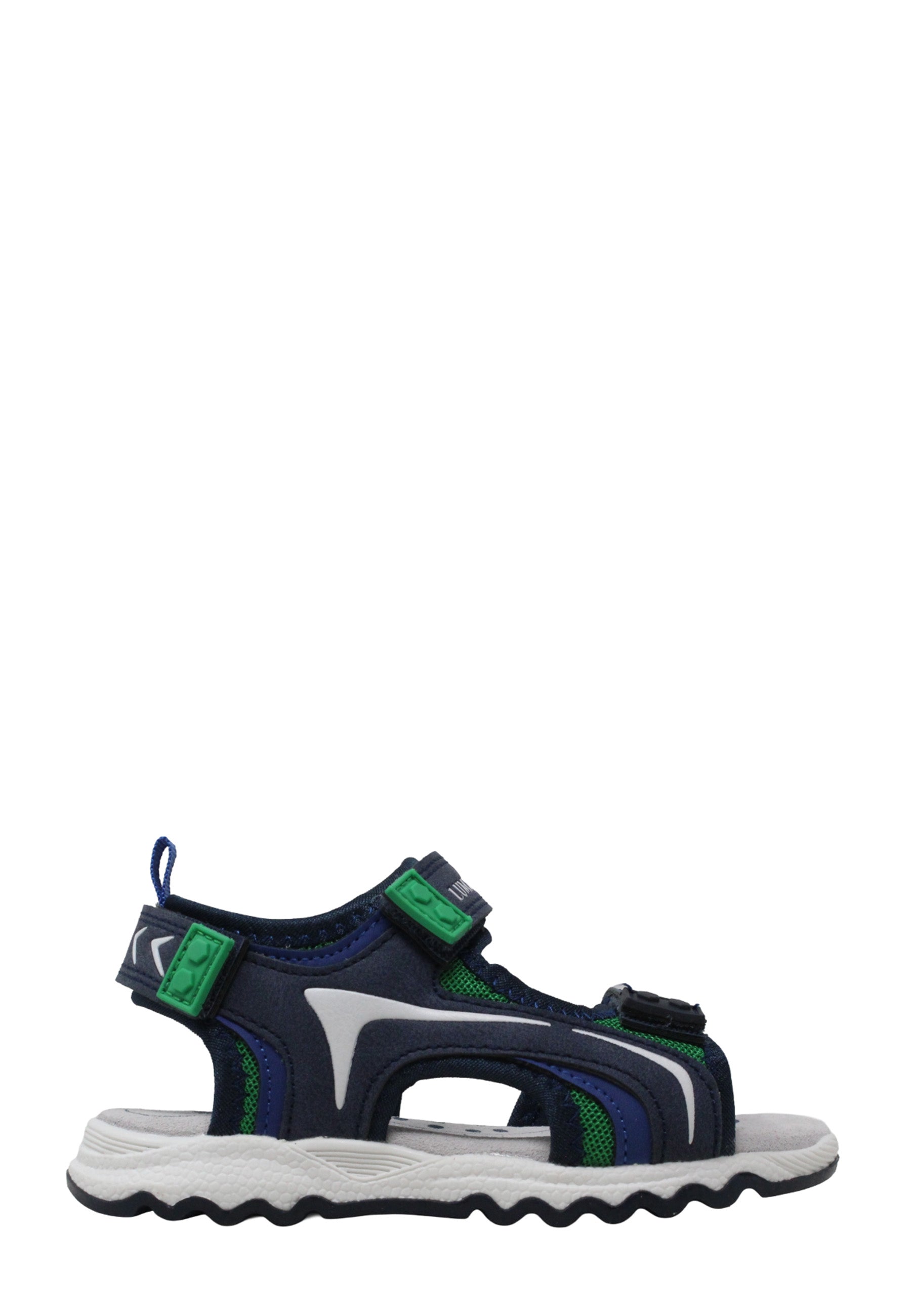 Sandali con strappi Blu Lumberjack