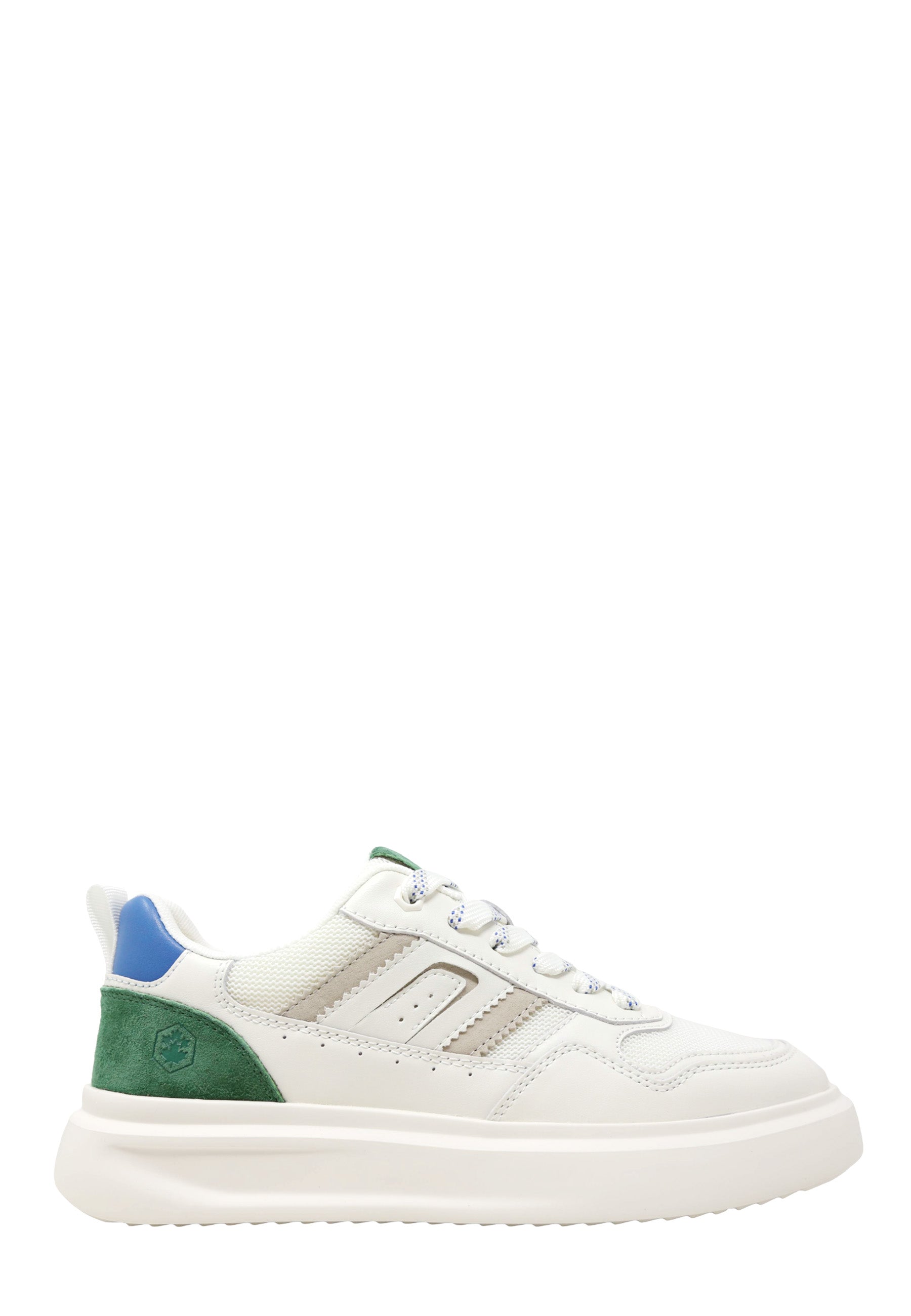 Sneakers Bianco Verde Lumberjack