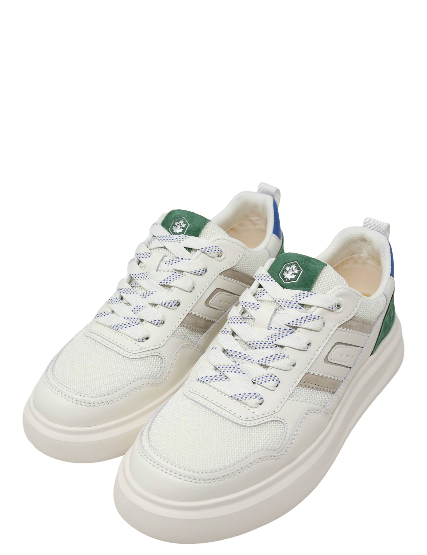Sneakers Bianco Verde Lumberjack