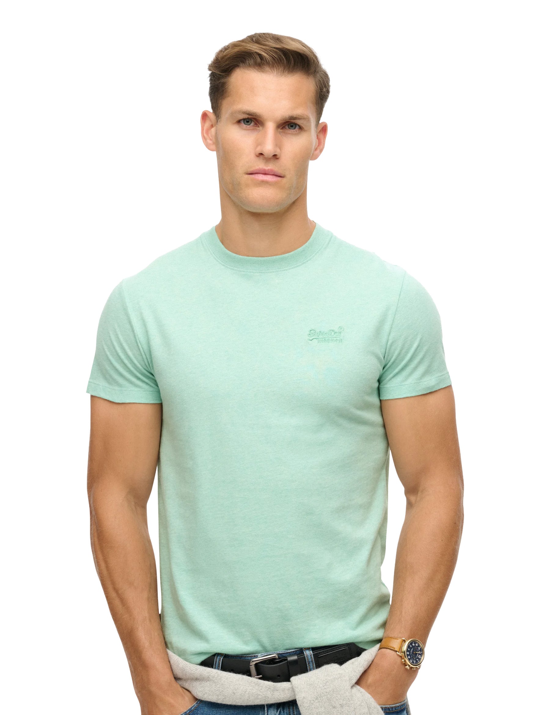T-shirt Turchese Superdry