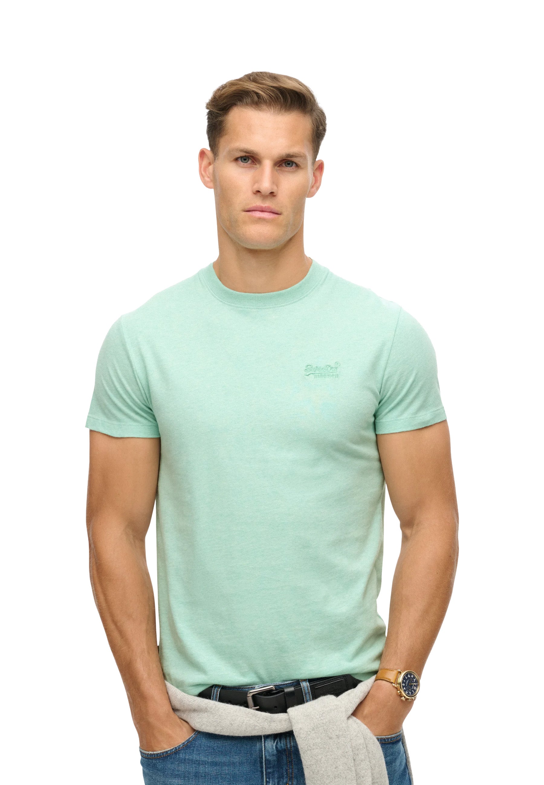 T-shirt Turchese Superdry