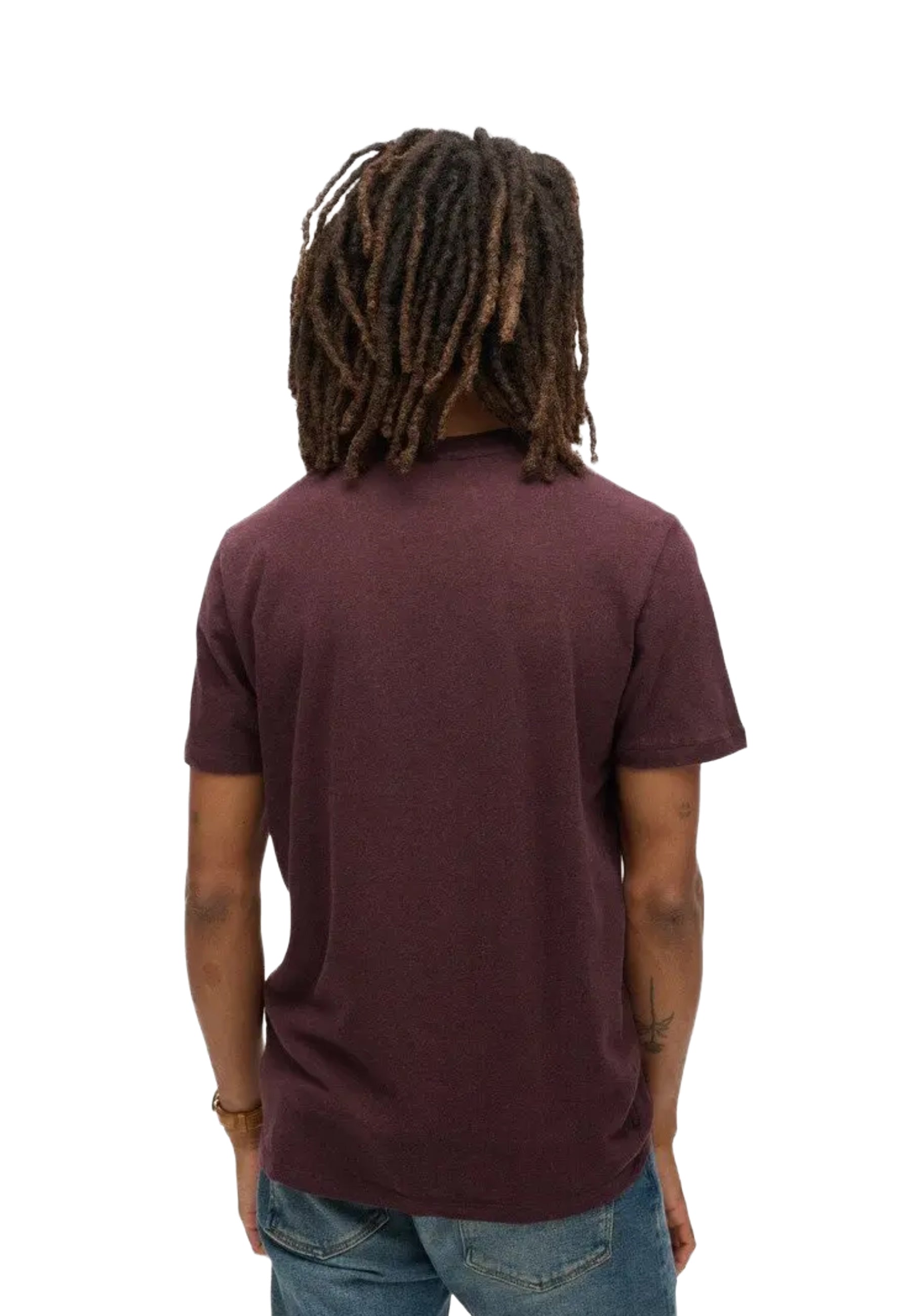 T-shirt Bordeaux Superdry