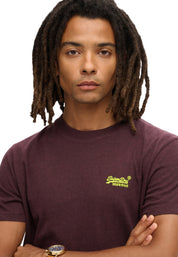 T-shirt Bordeaux Superdry