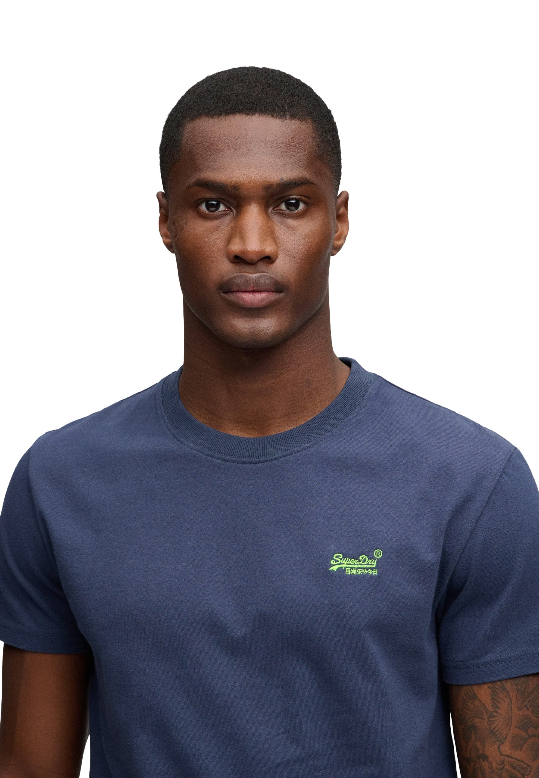 T-shirt Blu Verde Superdry