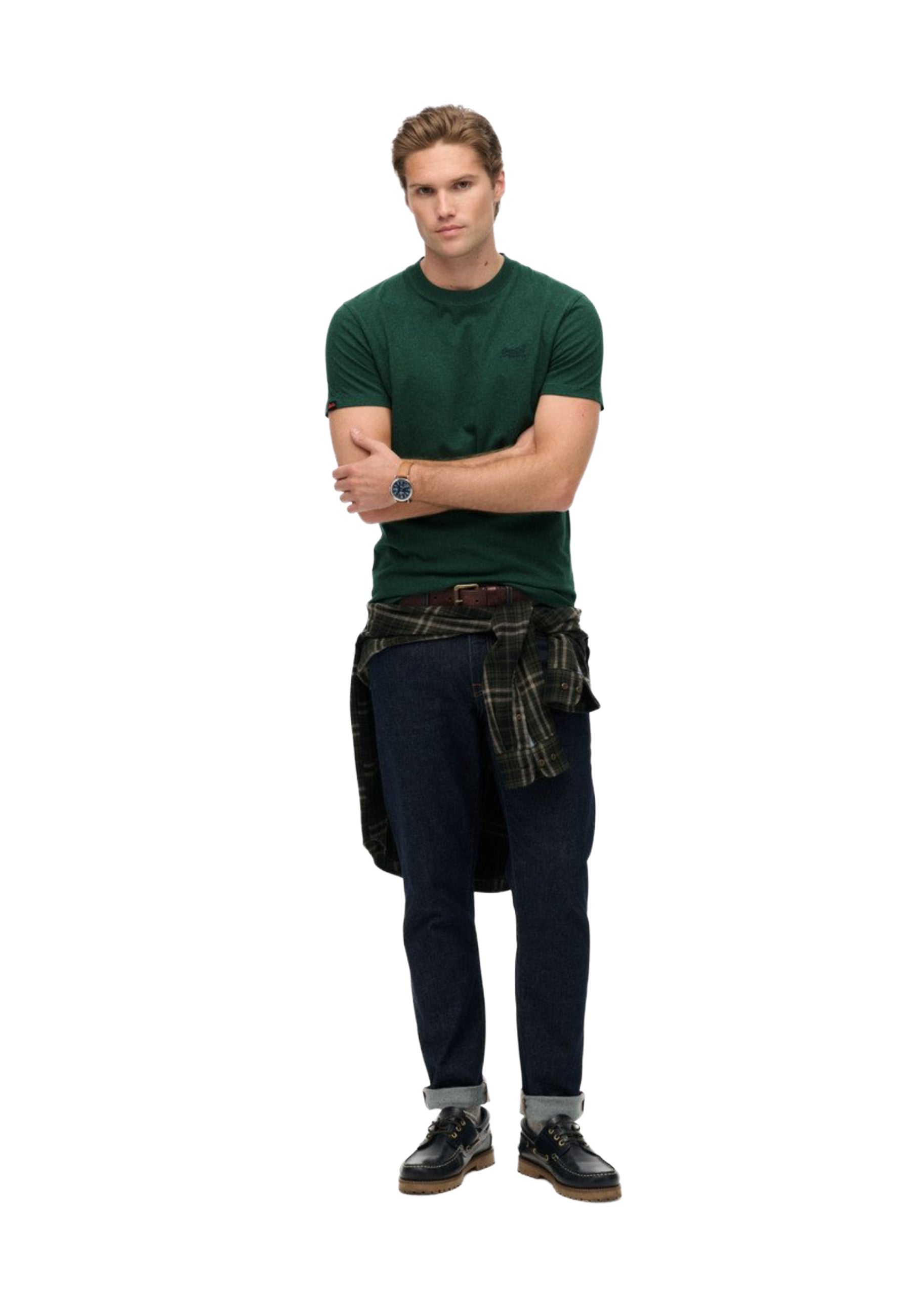 T-shirt Verde Militare Superdry