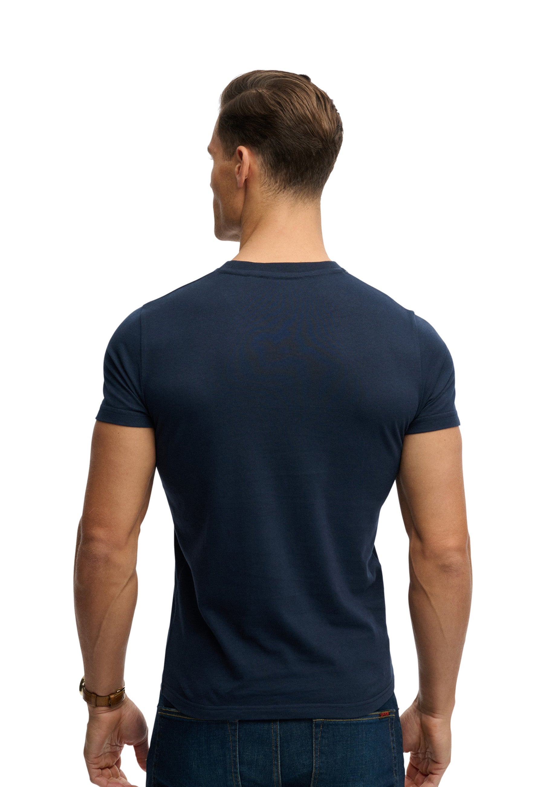 T-shirt Blu Scuro Superdry