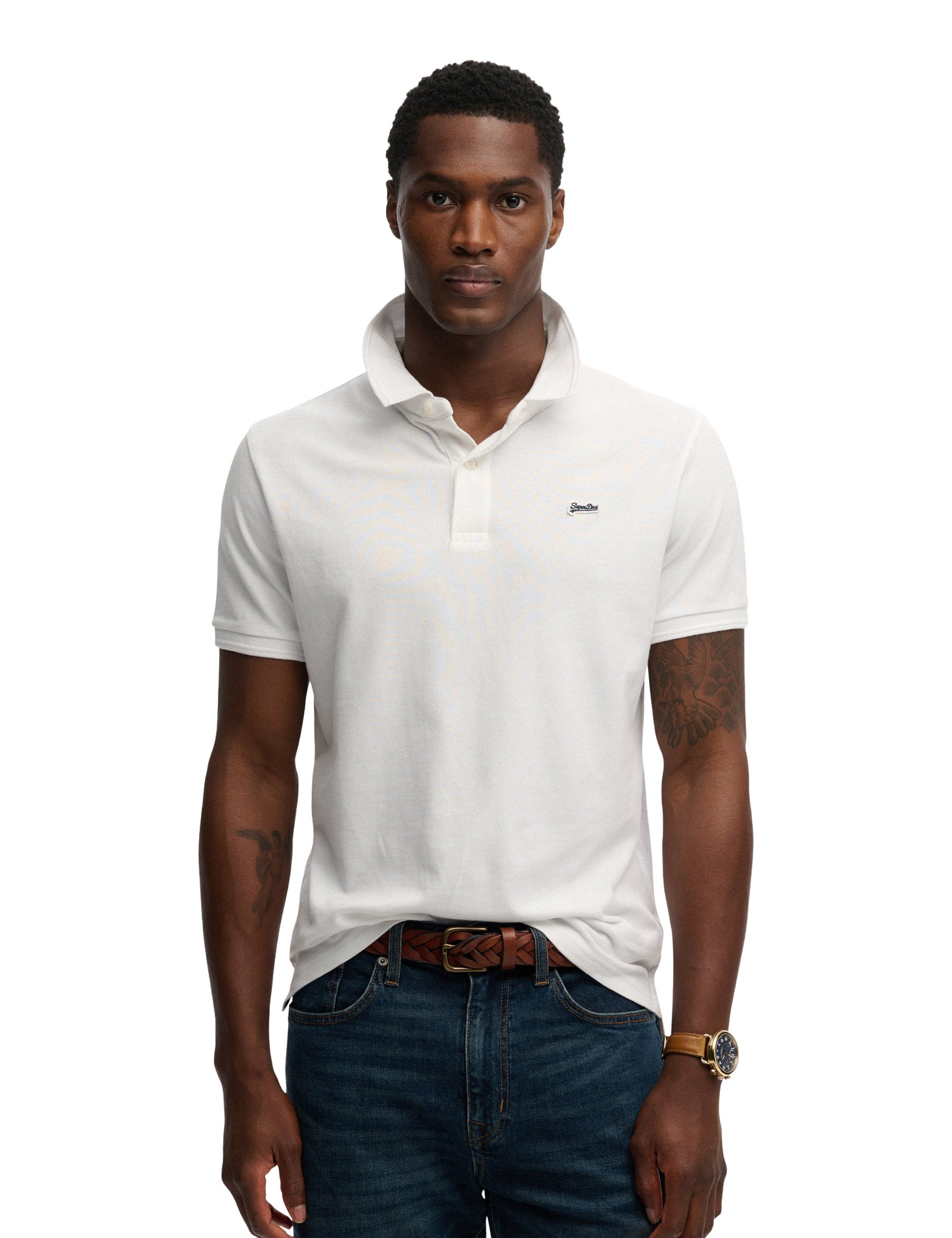 Polo Bianco Superdry