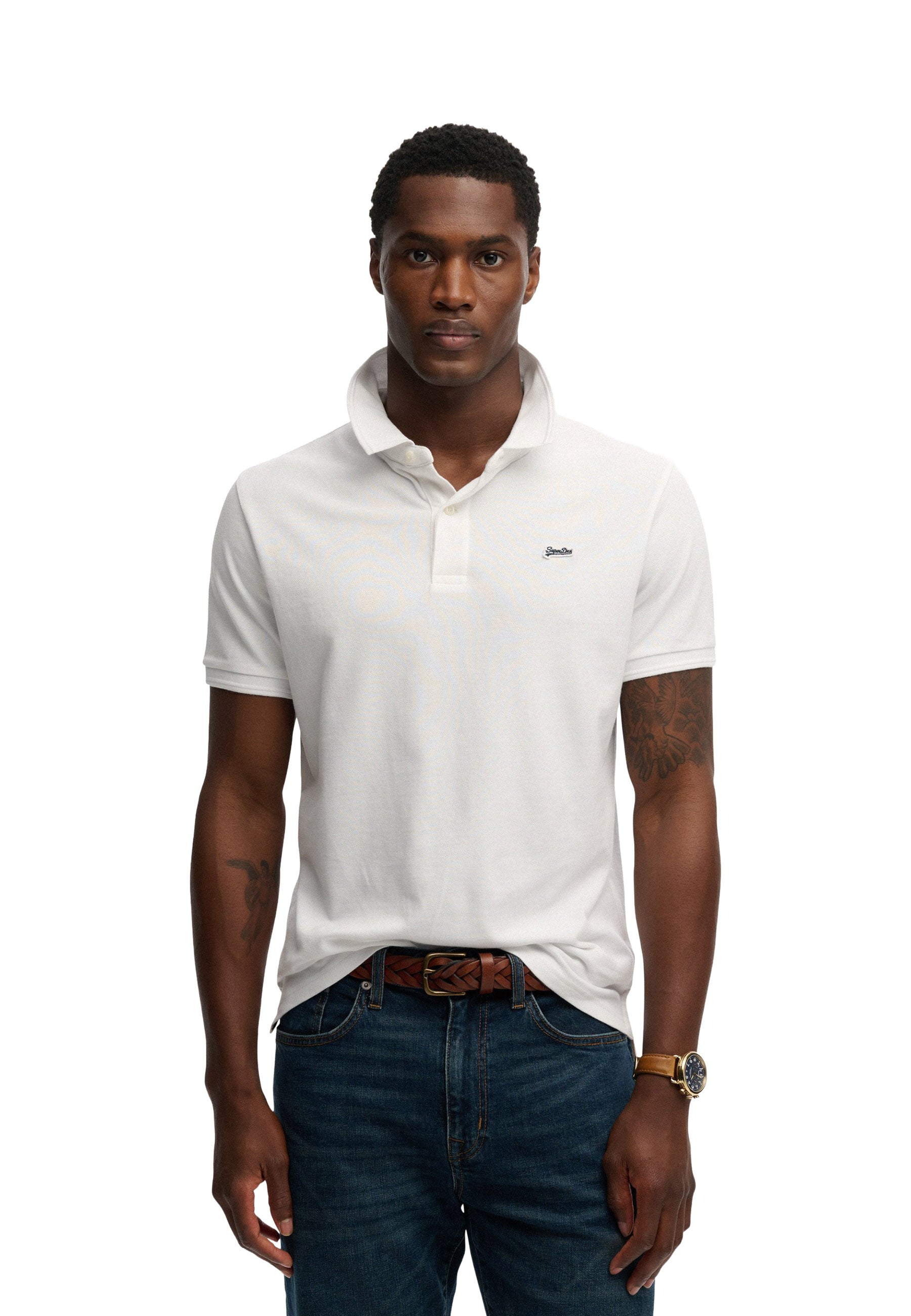 Polo Bianco Superdry