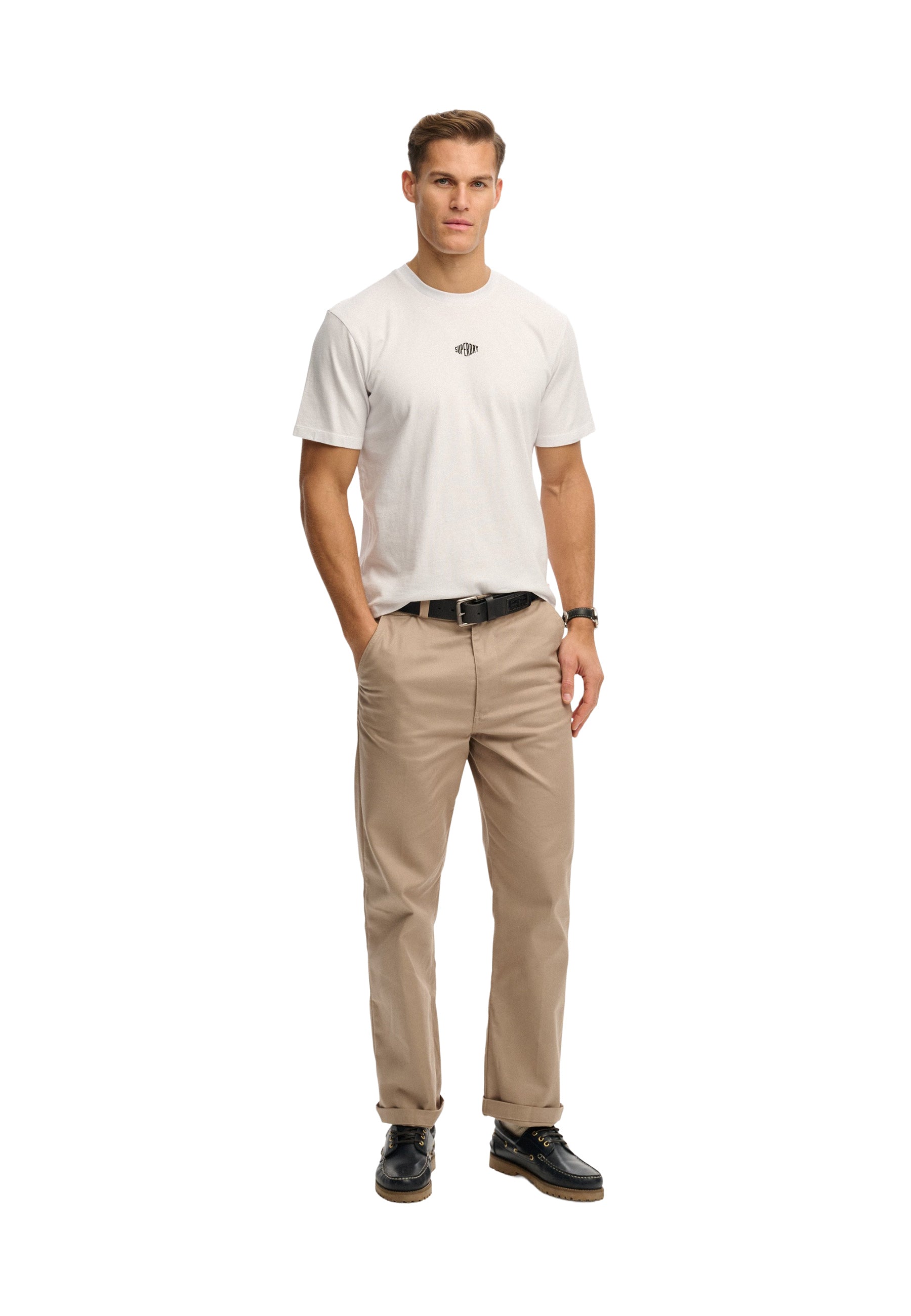 T-shirt Bianco Superdry