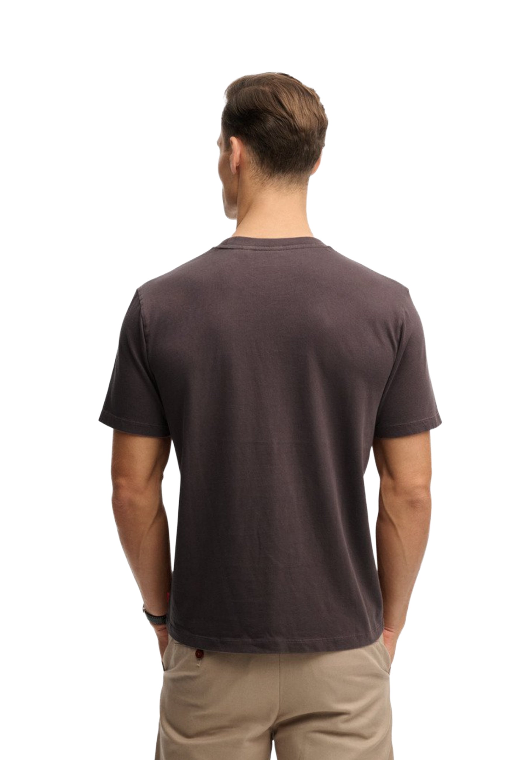 T-shirt Marrone Superdry