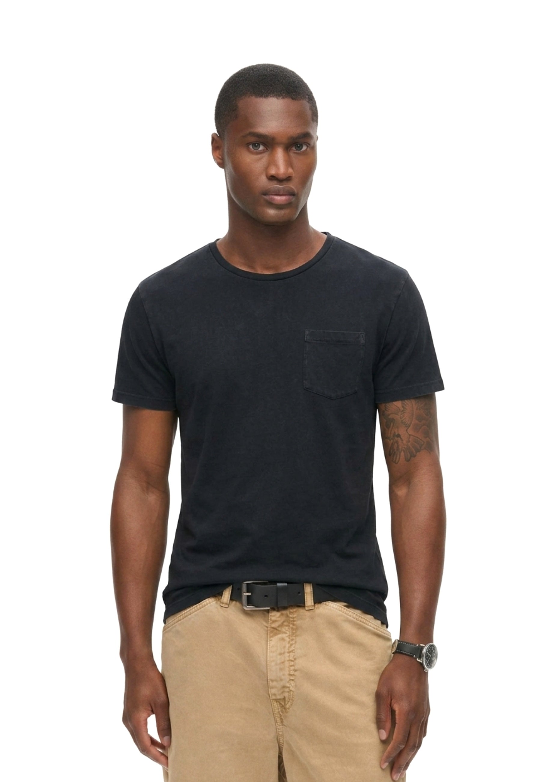 T-shirt Nero Superdry