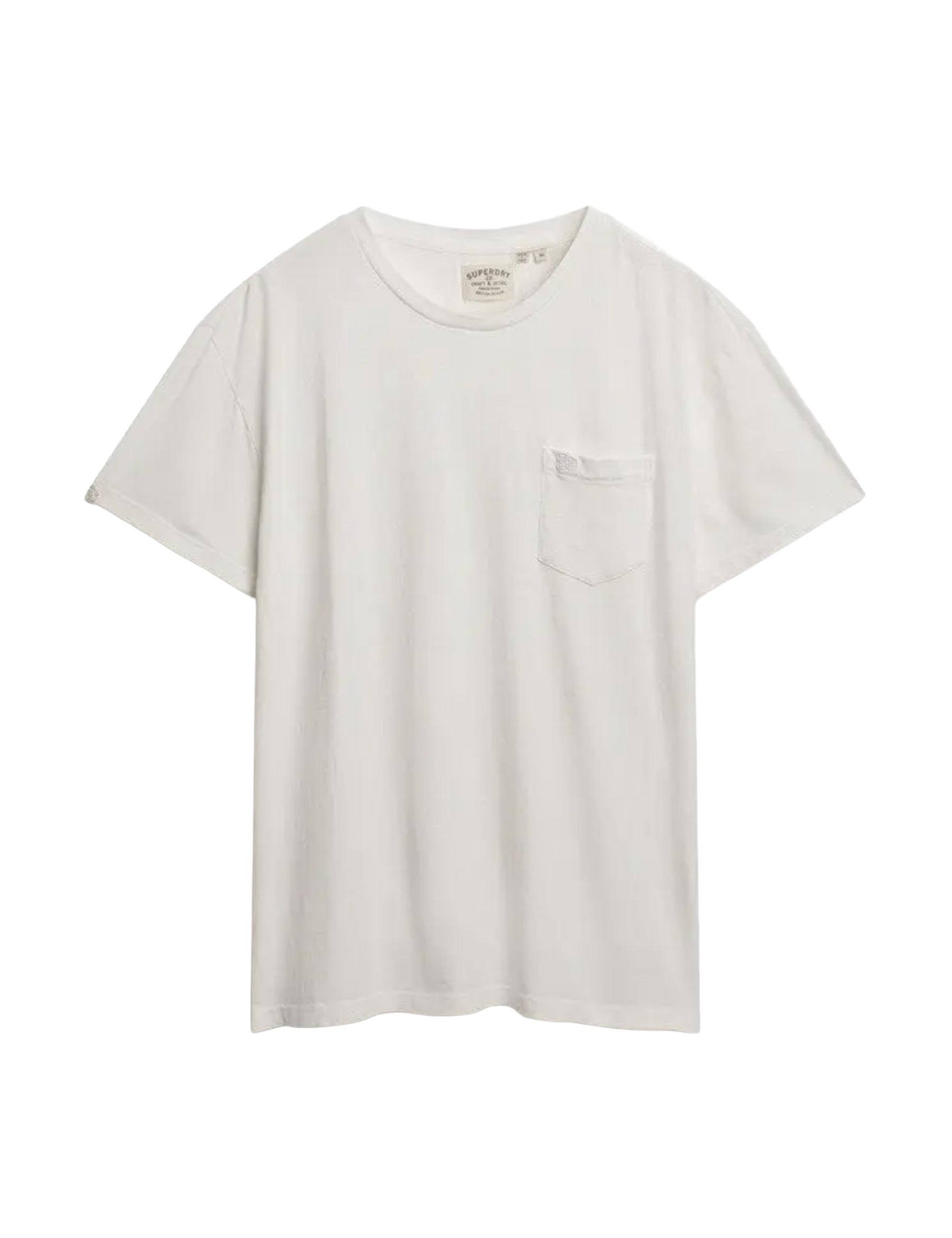 T-shirt Bianco Superdry