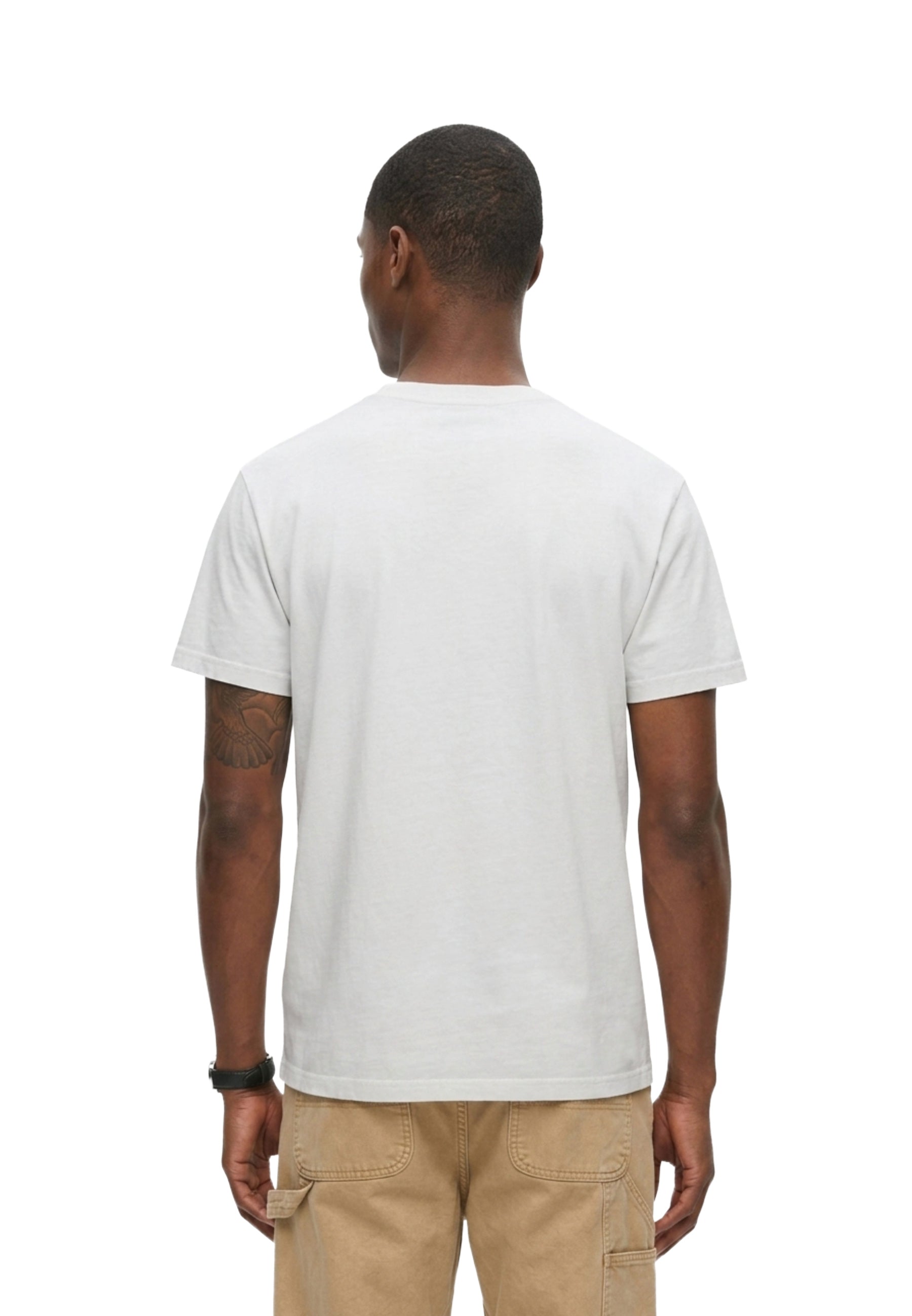 T-shirt Bianco Superdry