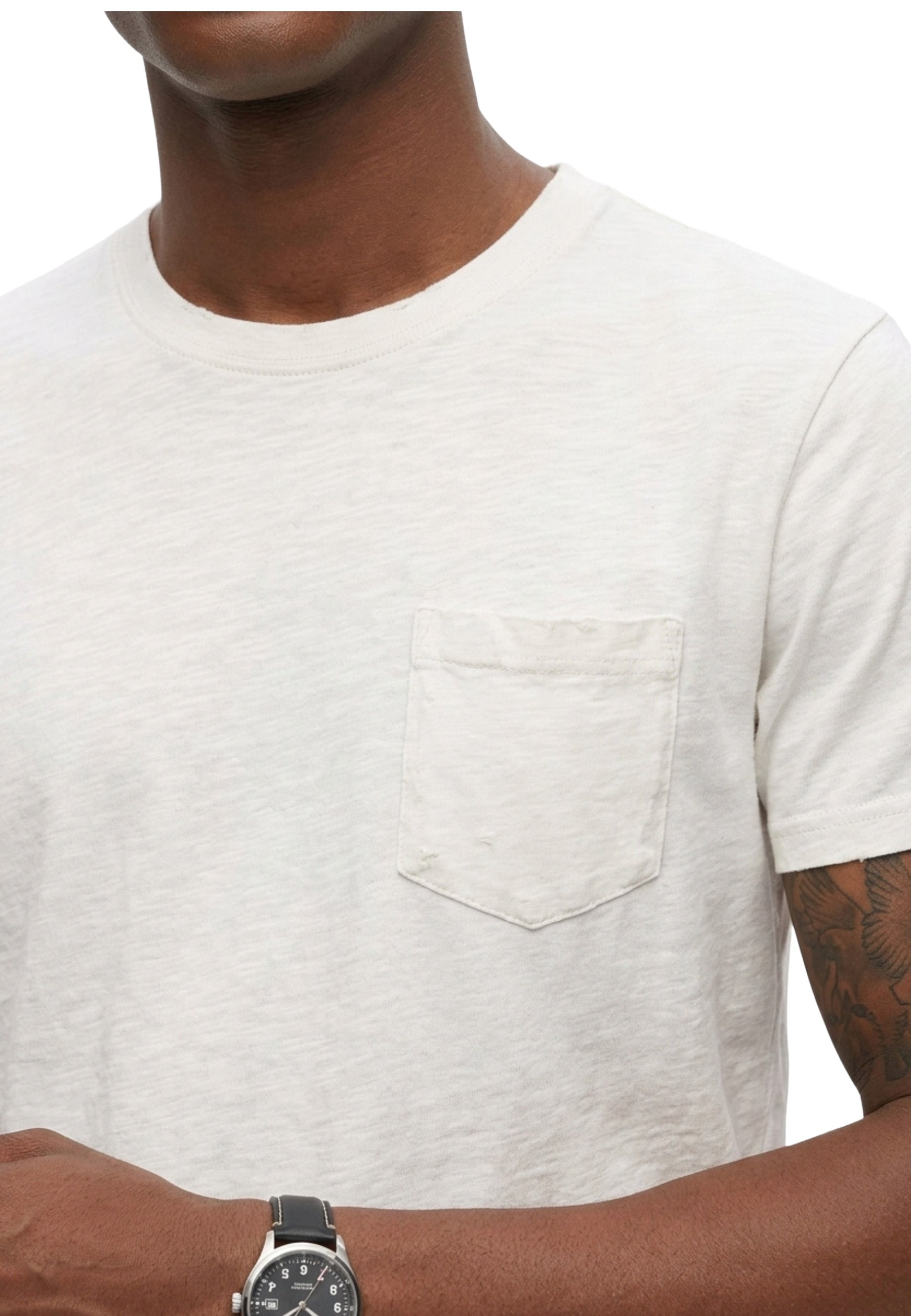 T-shirt Bianco Superdry