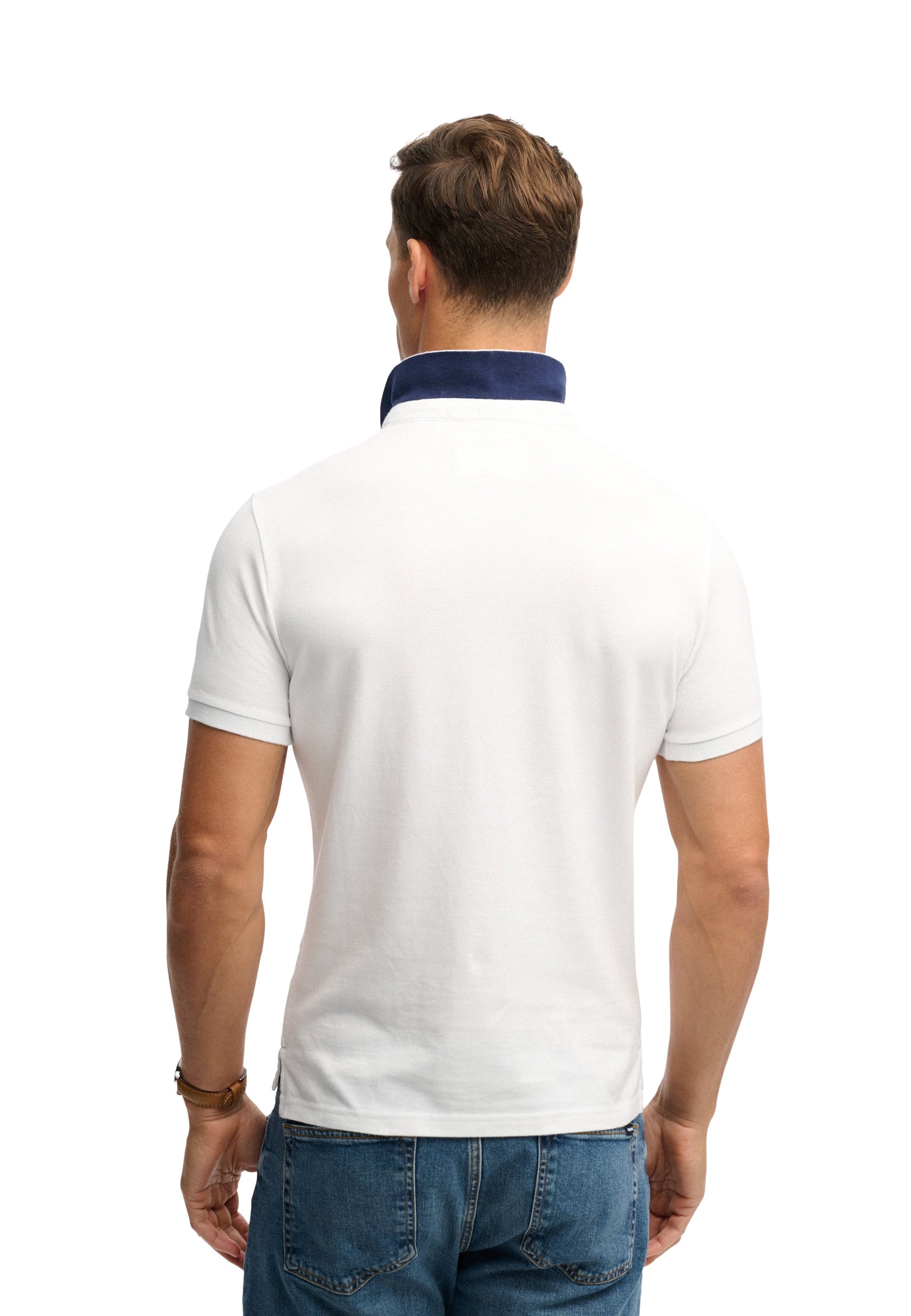 Polo Bianco Superdry