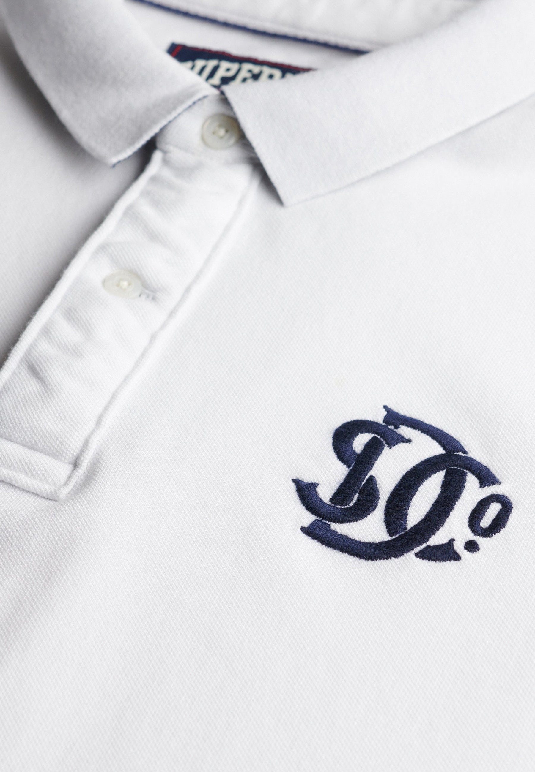 Polo Bianco Superdry