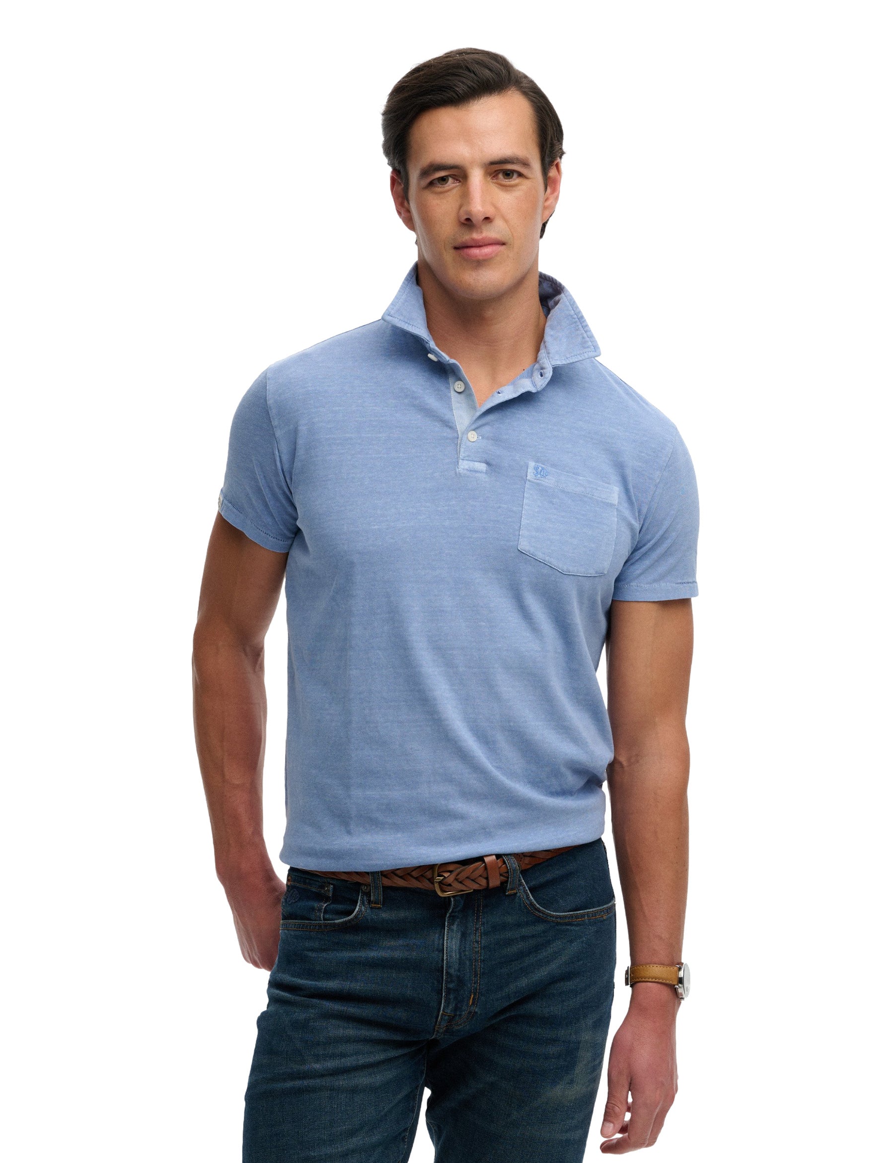 Polo Blu Superdry