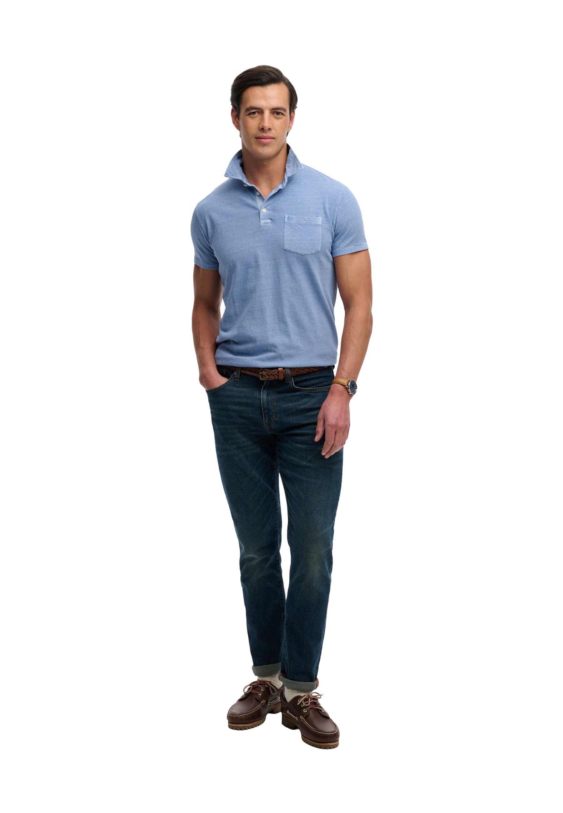 Polo Blu Superdry