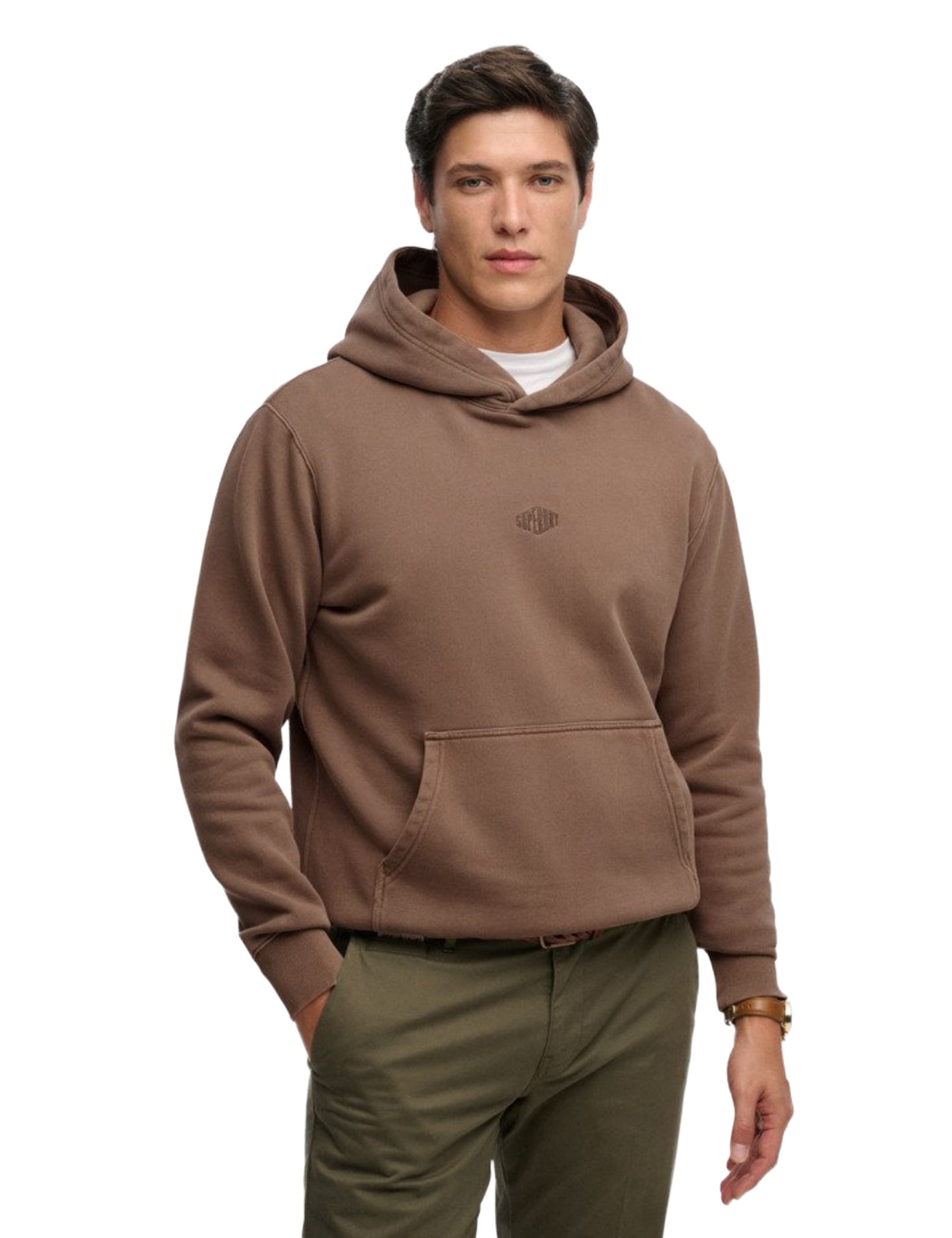 Felpe Marrone Superdry