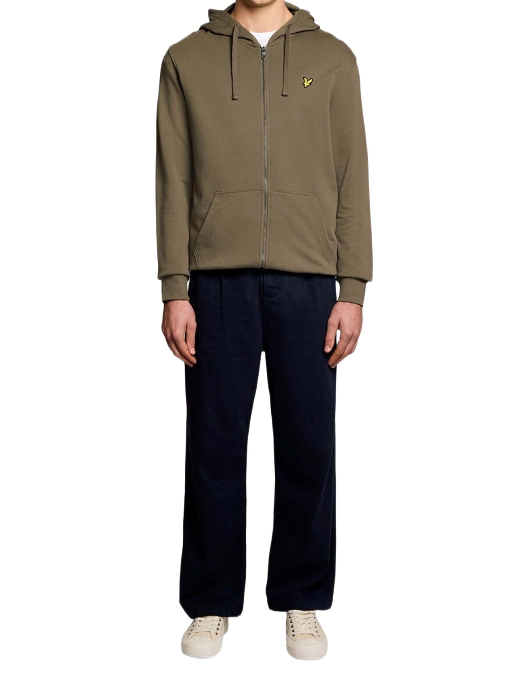 Felpe Verde Militare Lyle & Scott