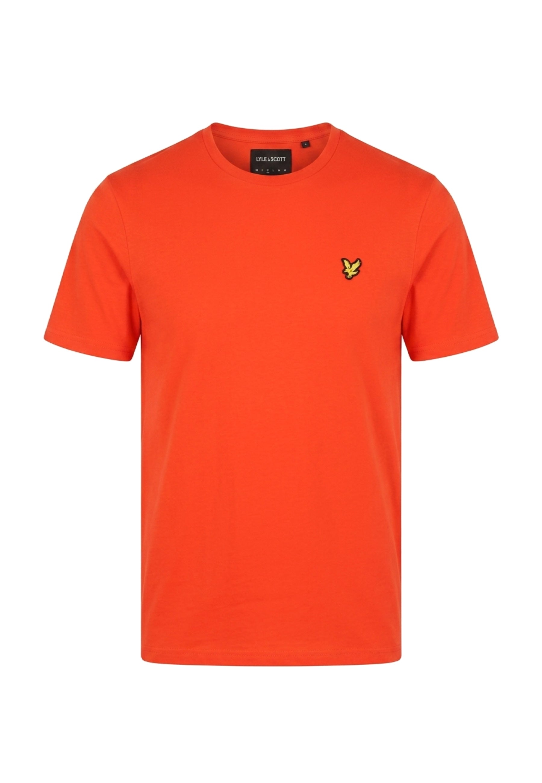 T-shirt Arancione Nero Lyle & Scott