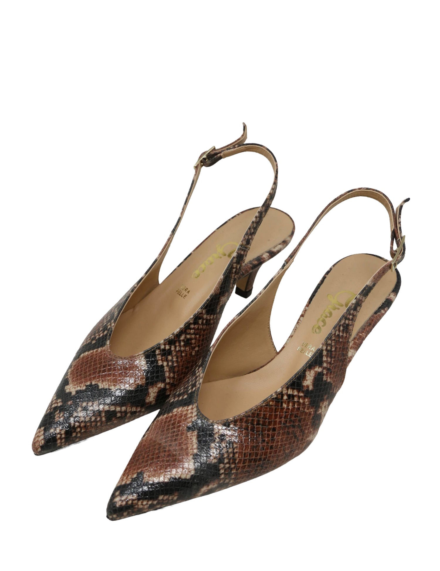 Decolleté Marrone Grace Shoes