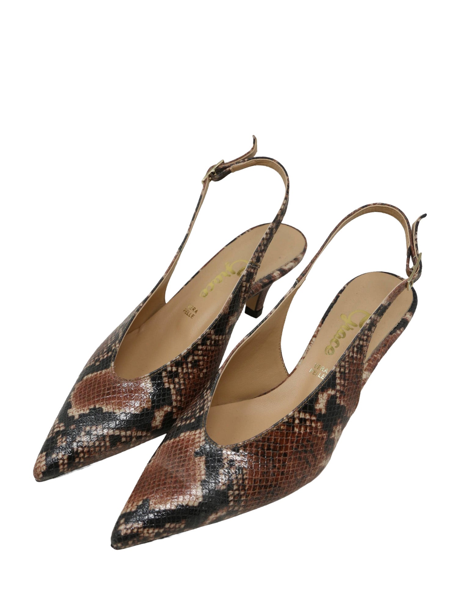 Decolleté Marrone Grace Shoes