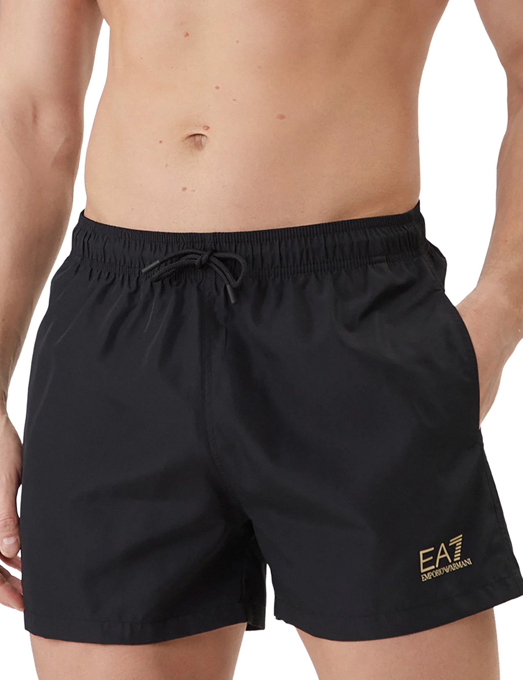 Costumi Nero Ea7 Emporio Armani