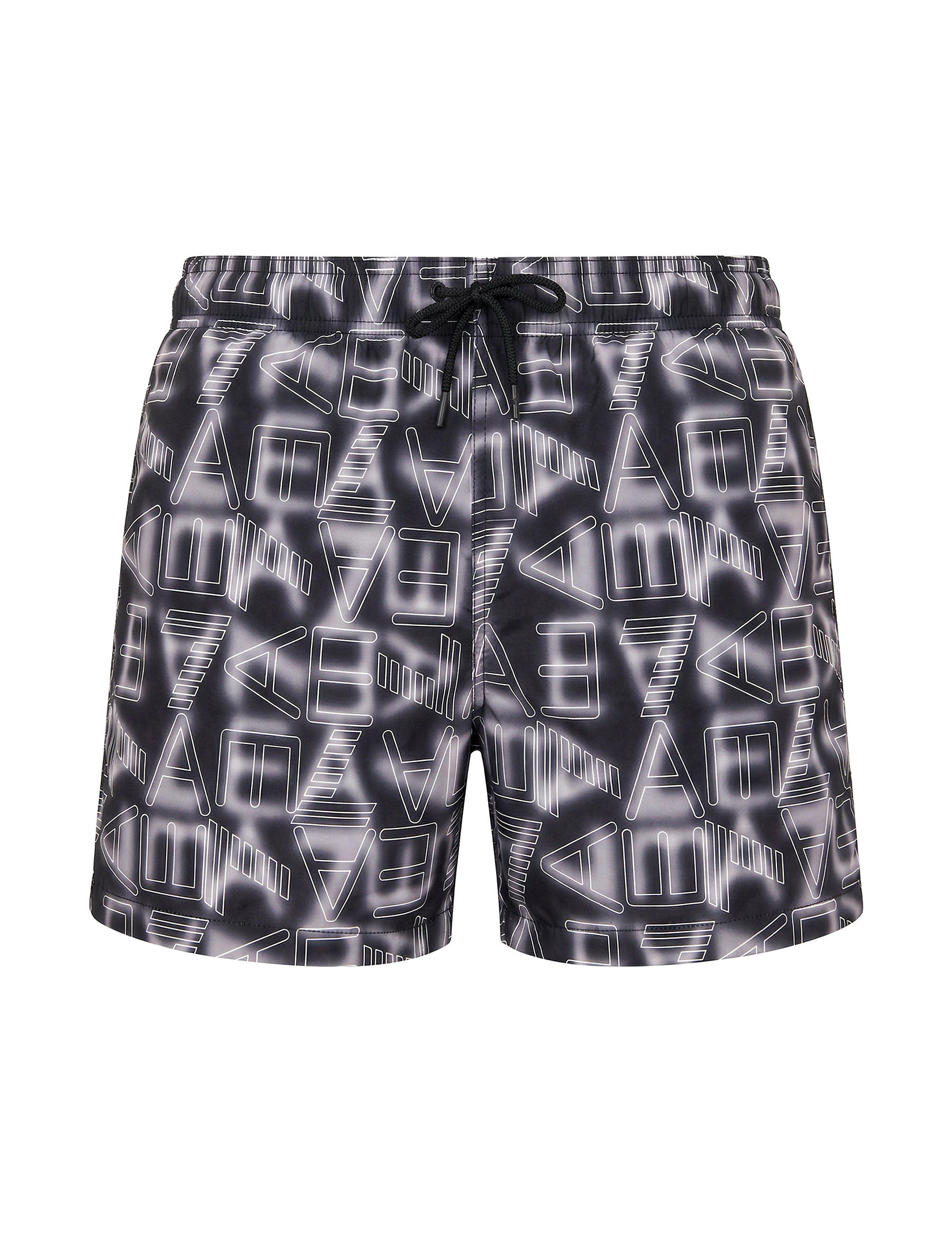 Costumi Nero Ea7 Emporio Armani