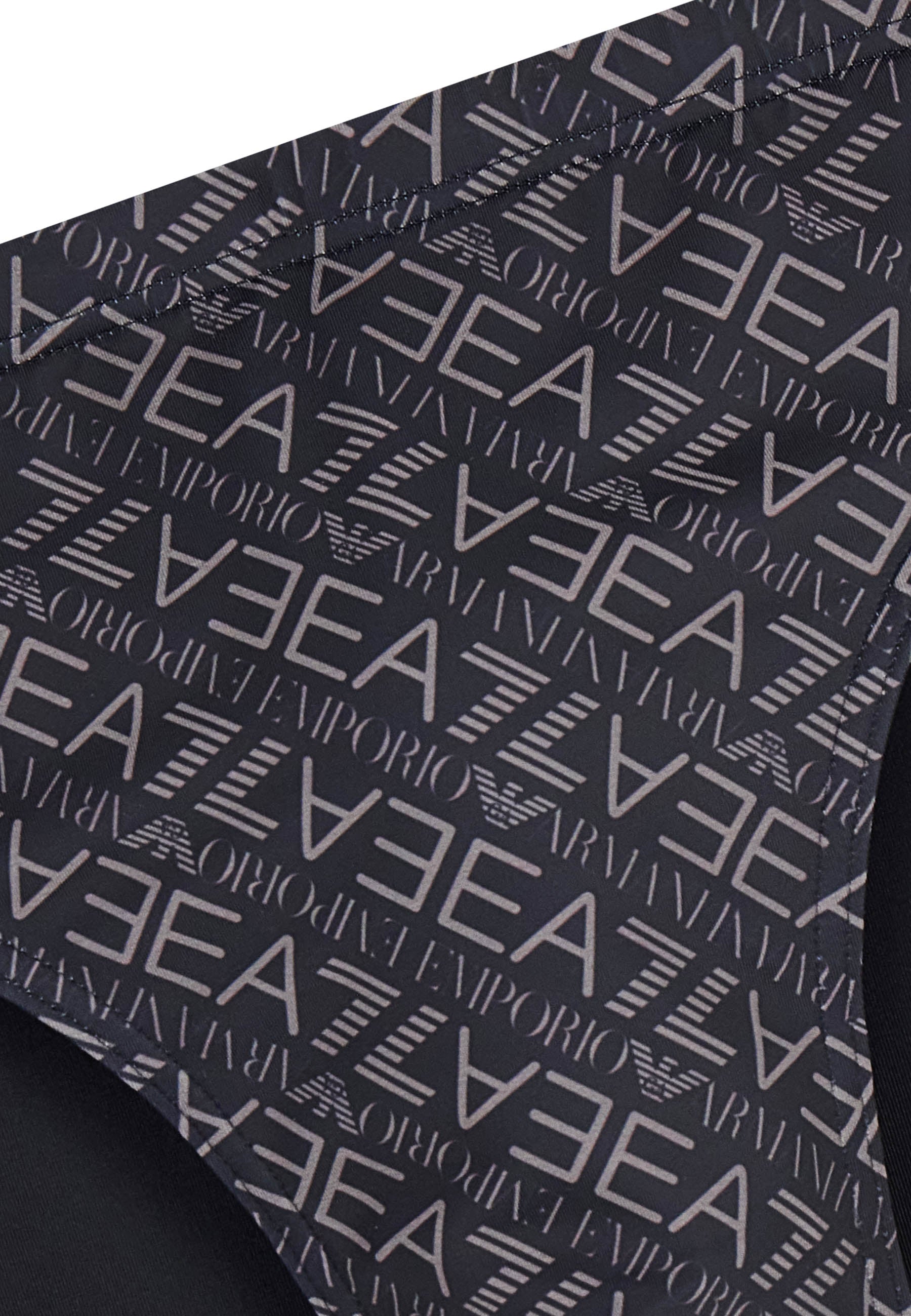 Costumi Nero Ea7 Emporio Armani