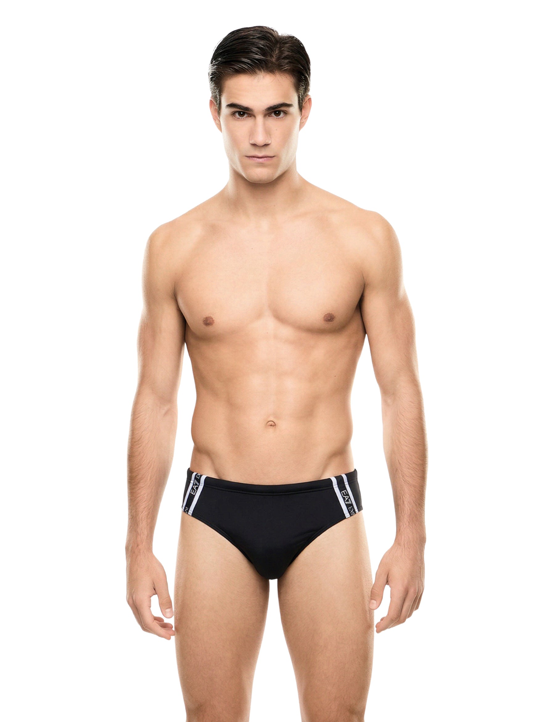 Costumi Nero Ea7 Emporio Armani