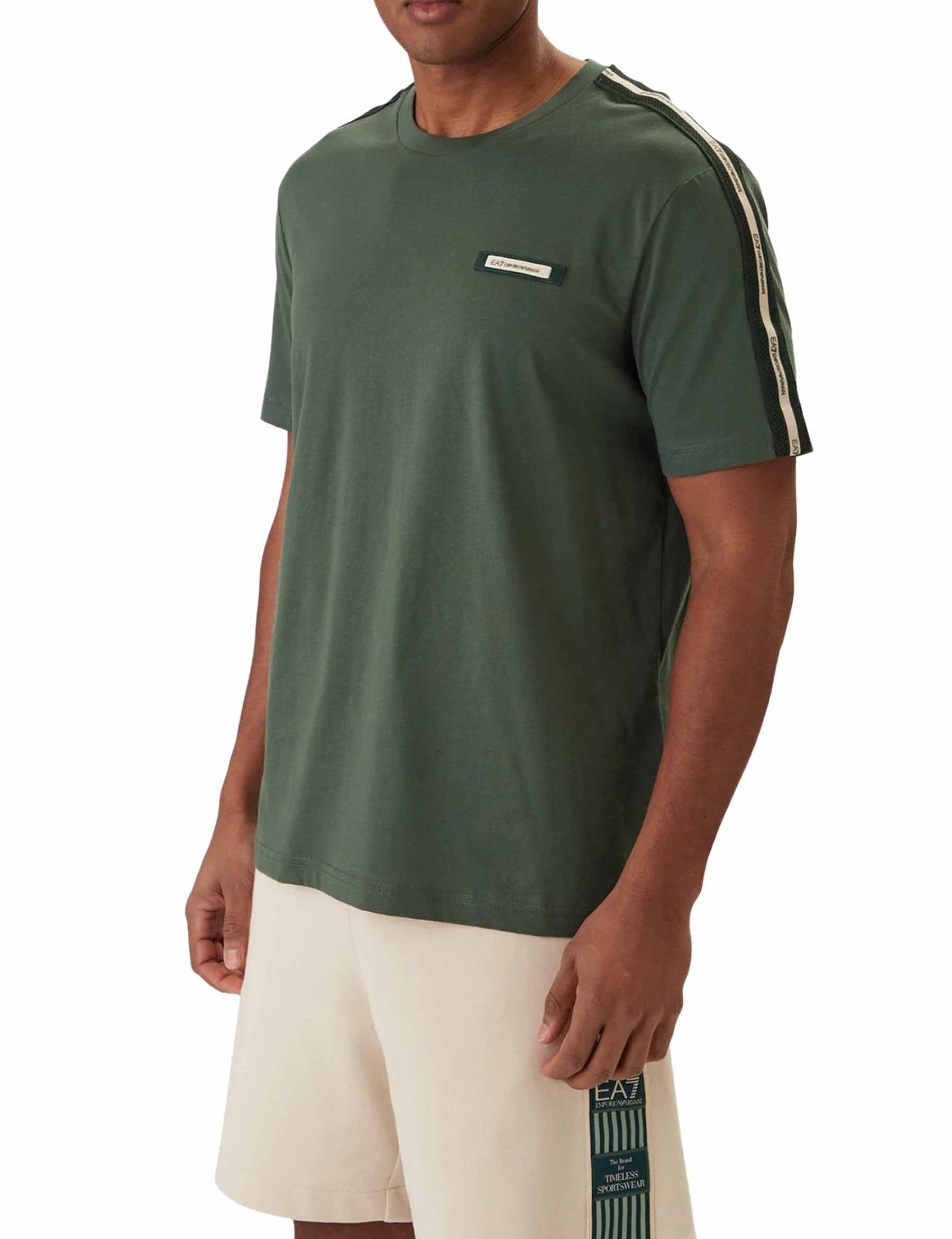 T-shirt Verde Ea7 Emporio Armani