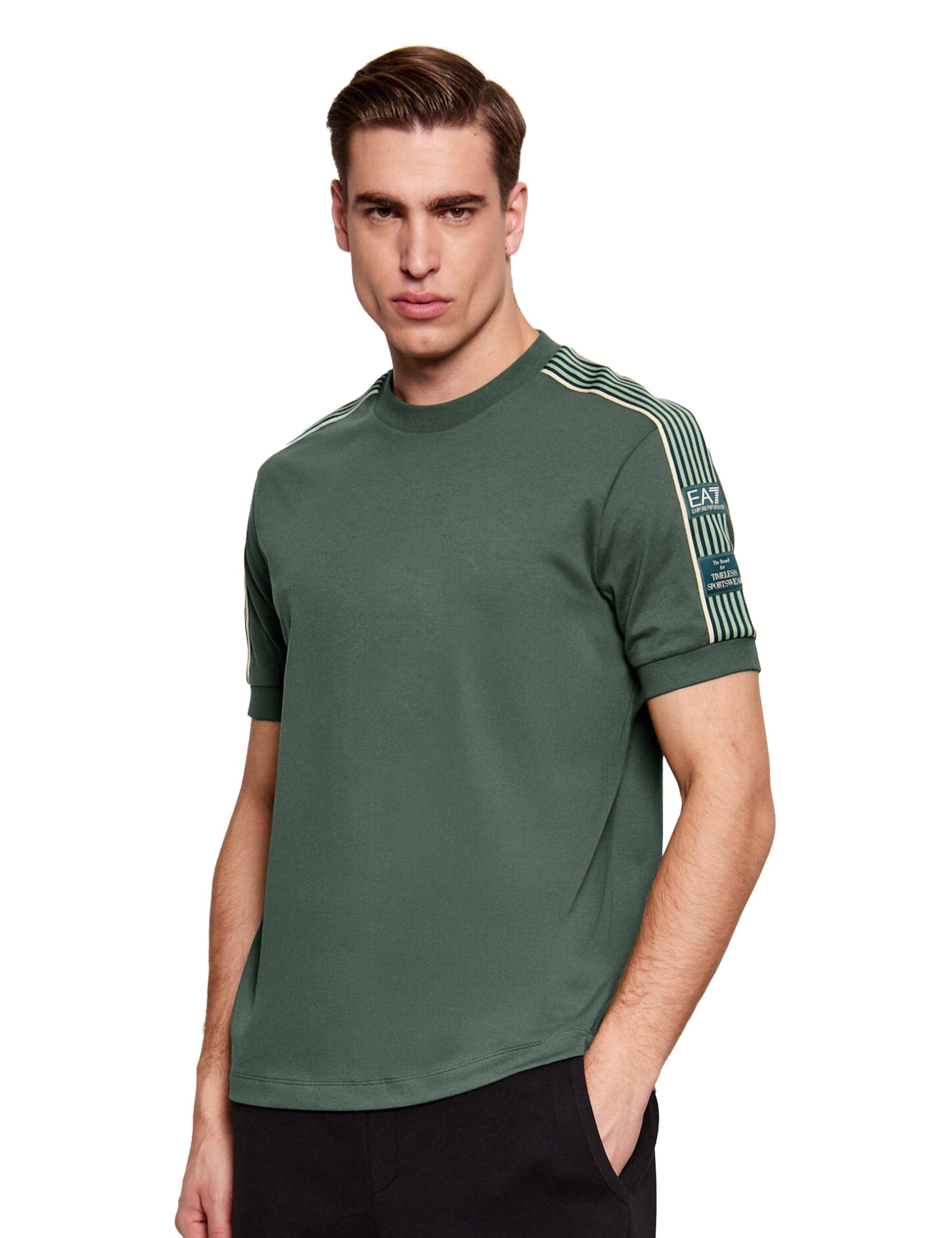 T-shirt Verde Ea7 Emporio Armani