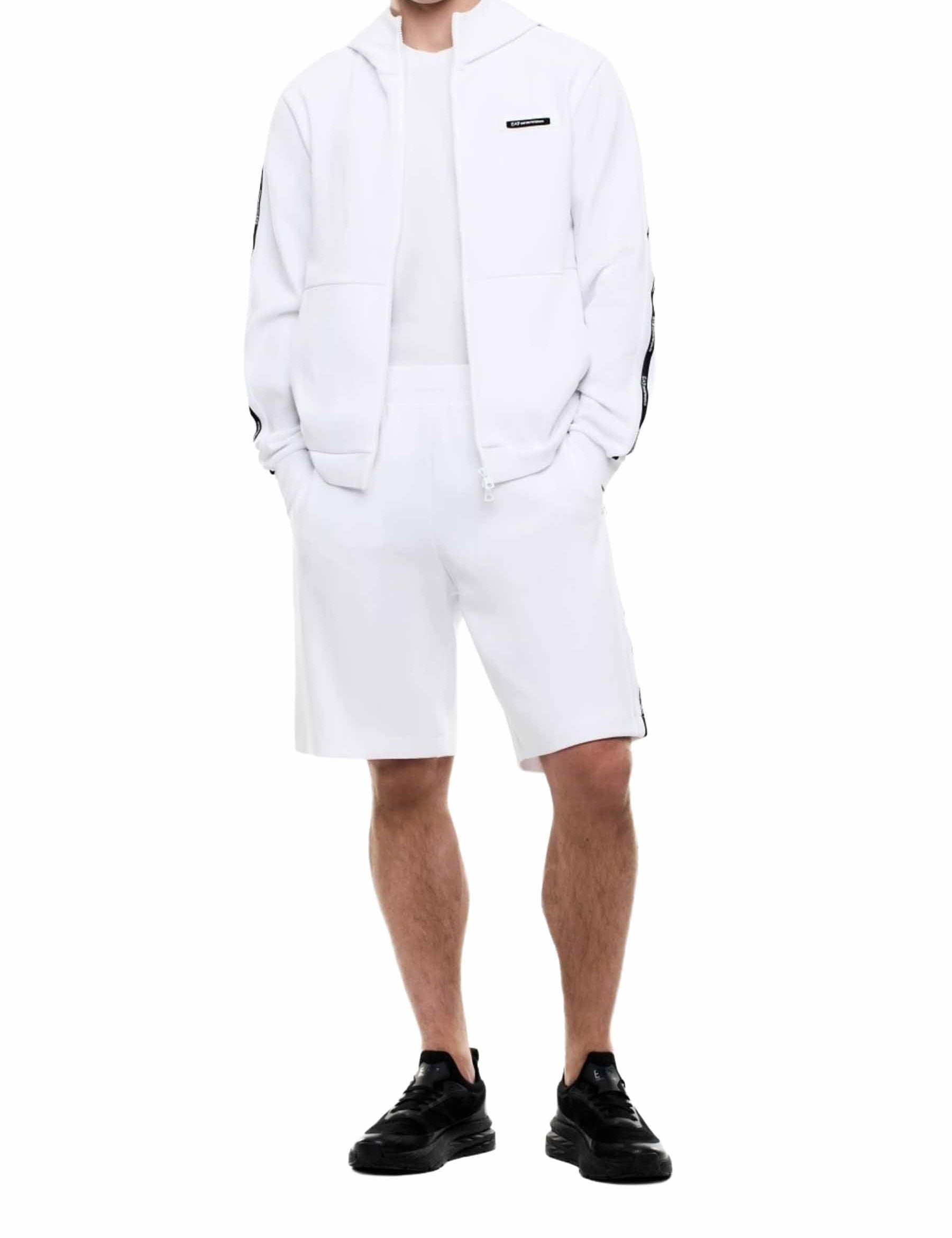 Bermuda Bianco Ea7 Emporio Armani