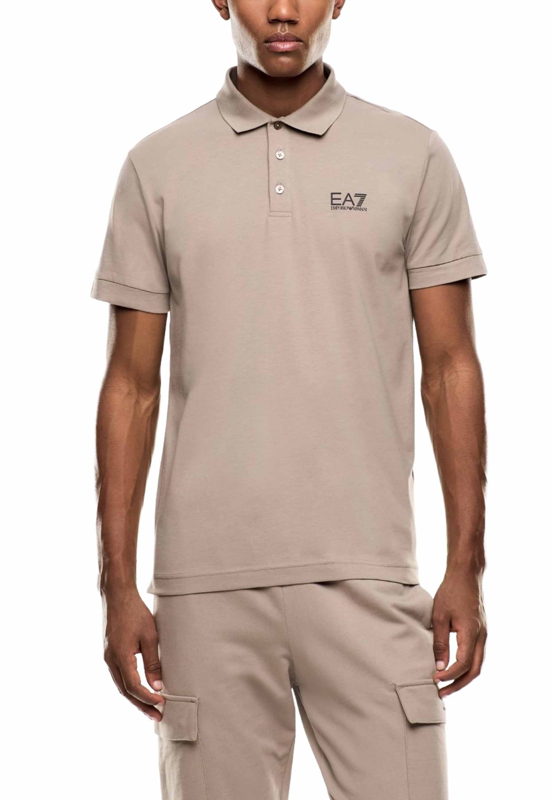Polo Beige Ea7 Emporio Armani