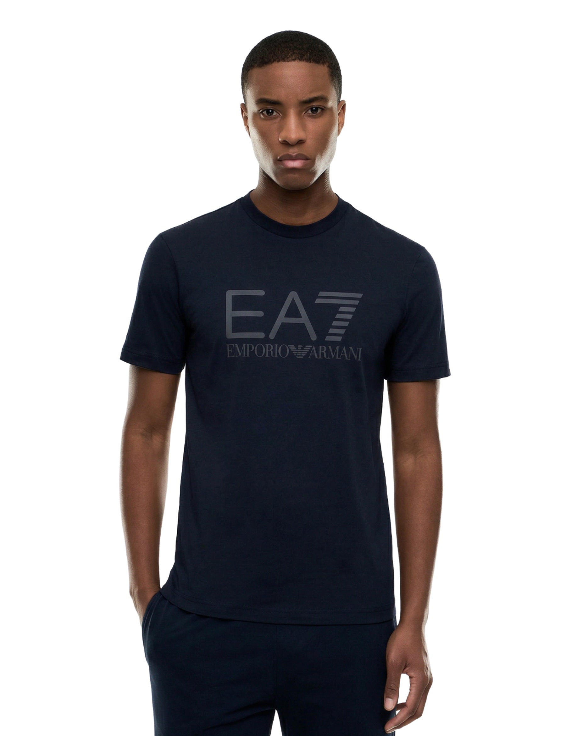 T-shirt Blu Scuro Ea7 Emporio Armani