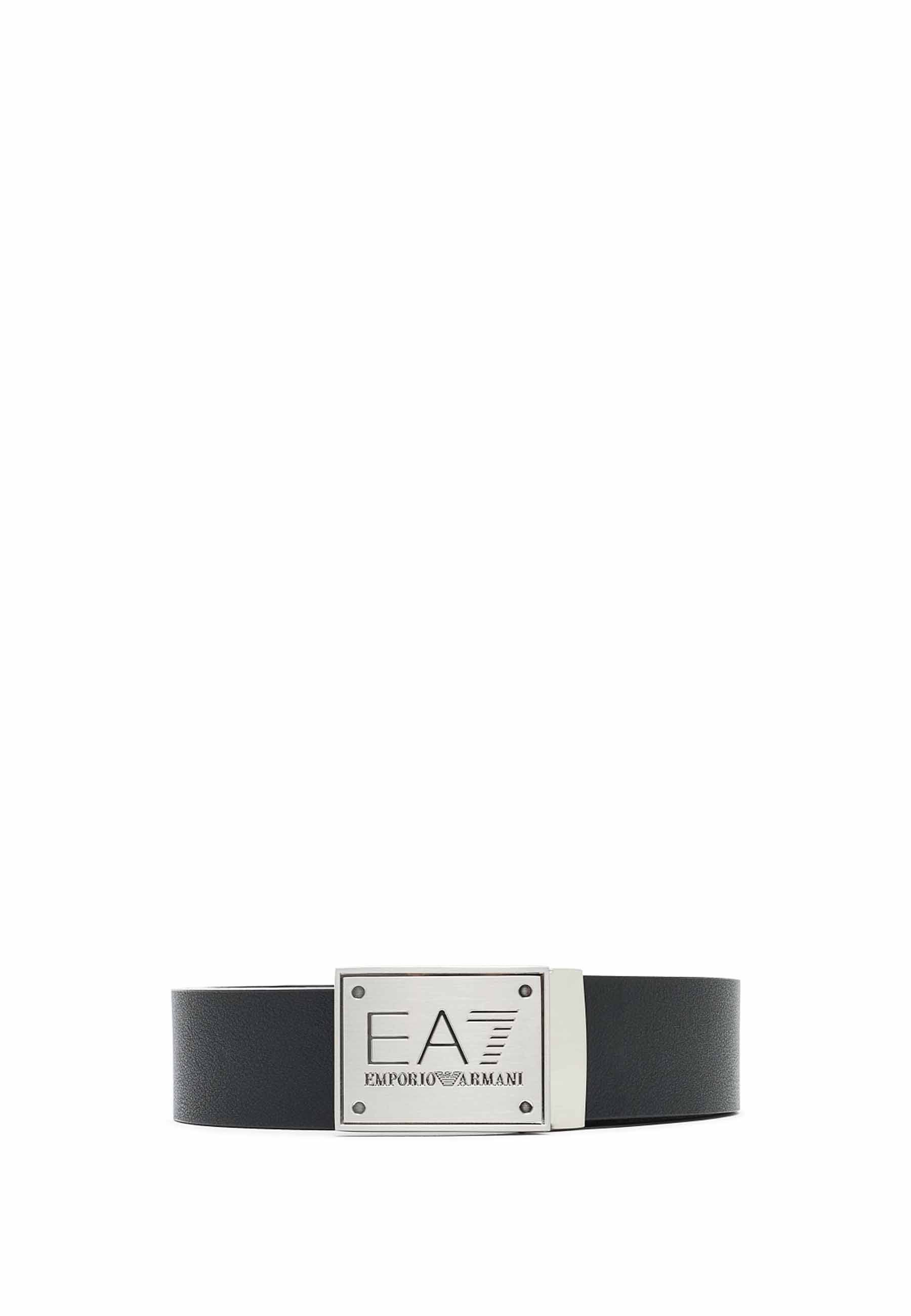 Cinture Nero Grigio Ea7 Emporio Armani