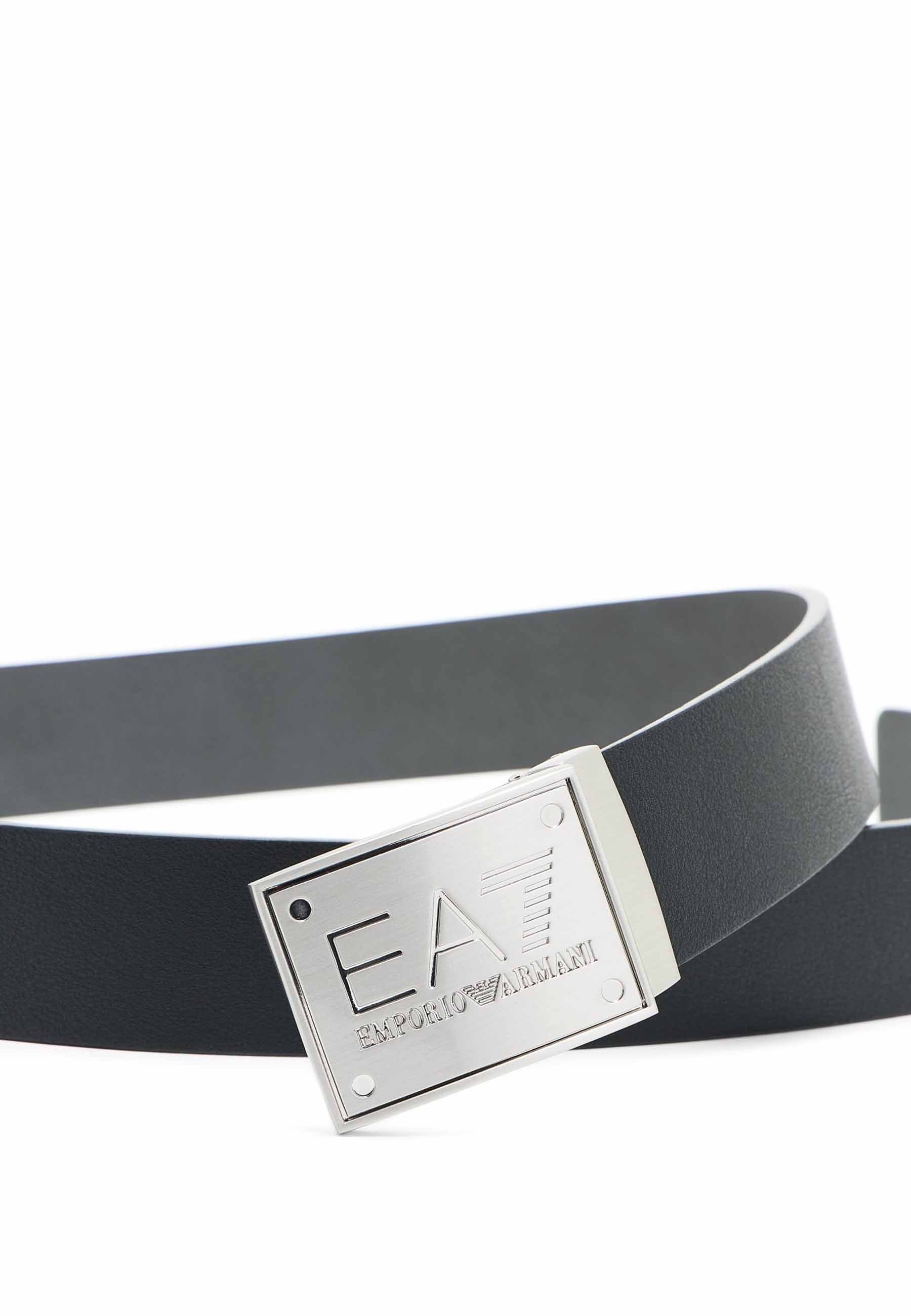 Cinture Nero Grigio Ea7 Emporio Armani