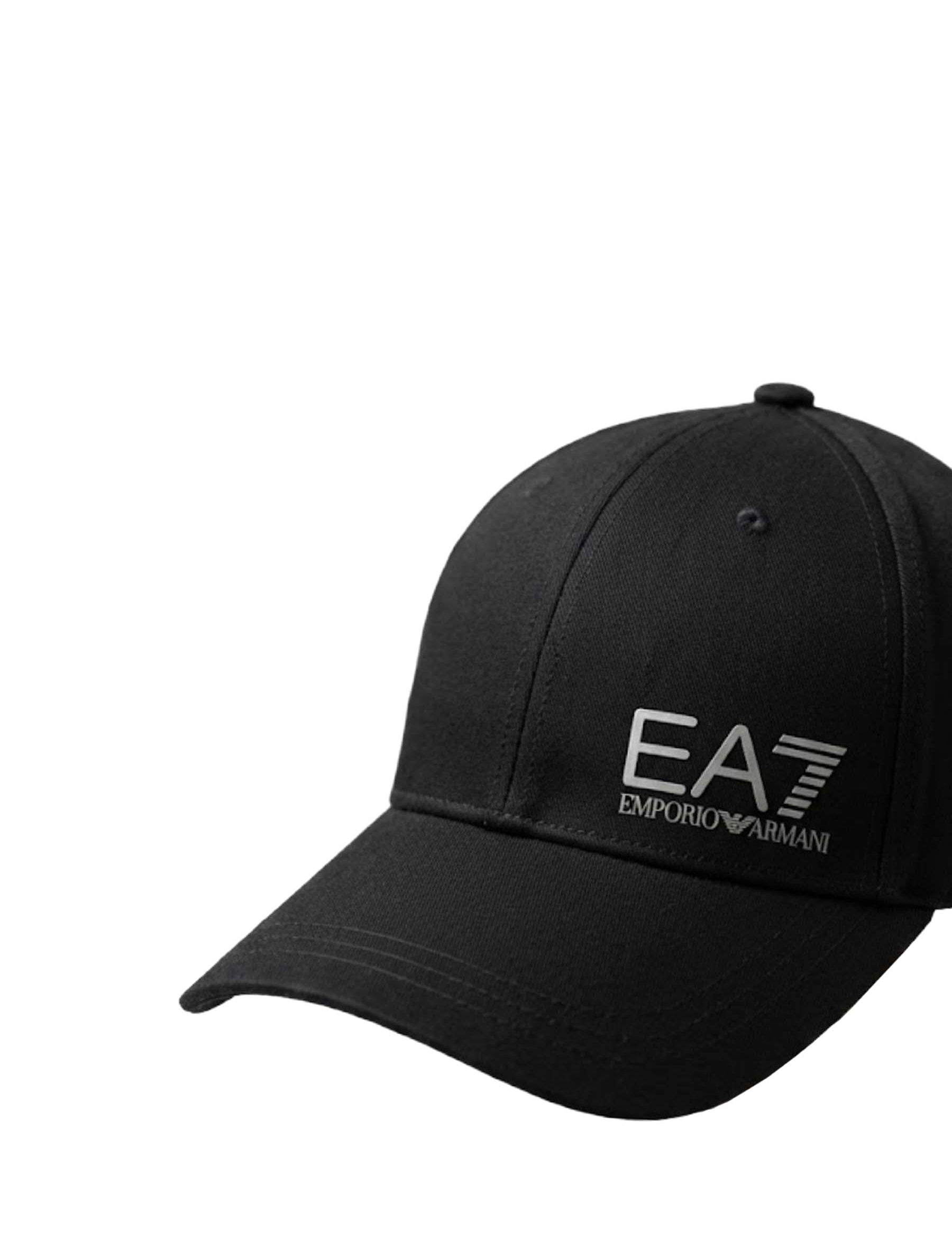 Cappelli Nero Grigio Ea7 Emporio Armani