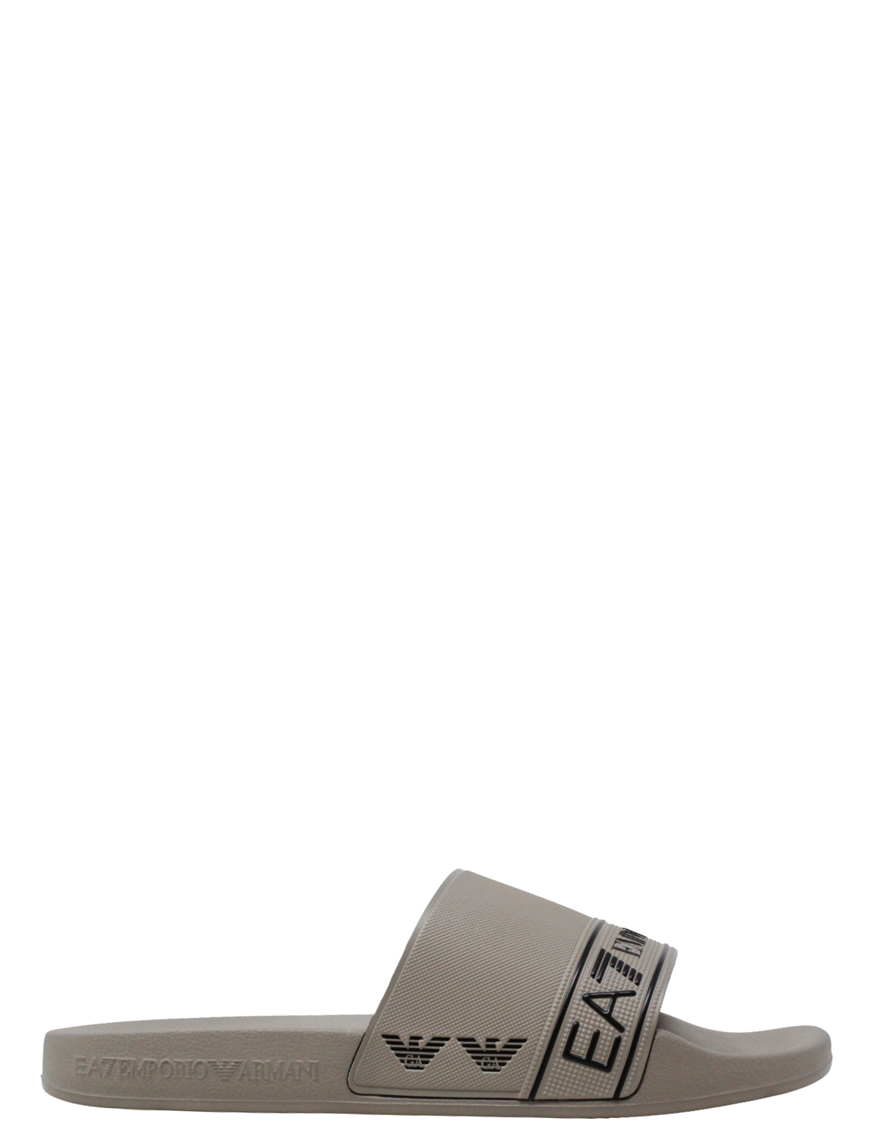 Ciabatte Grigio Chiaro Ea7 Emporio Armani