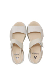 Sandali zeppa Beige Callaghan