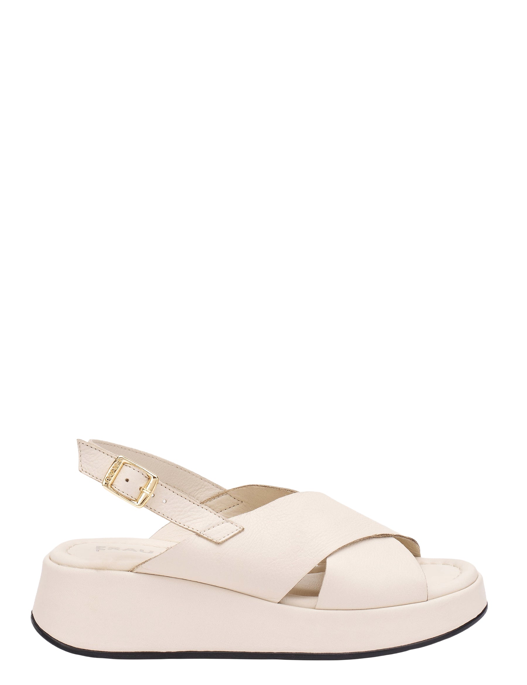 Sandali zeppa Beige Frau