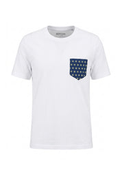 T-shirt Bianco Borgoni Jeans