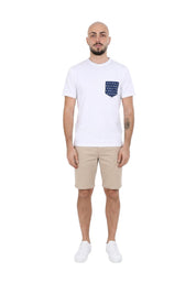 T-shirt Bianco Borgoni Jeans
