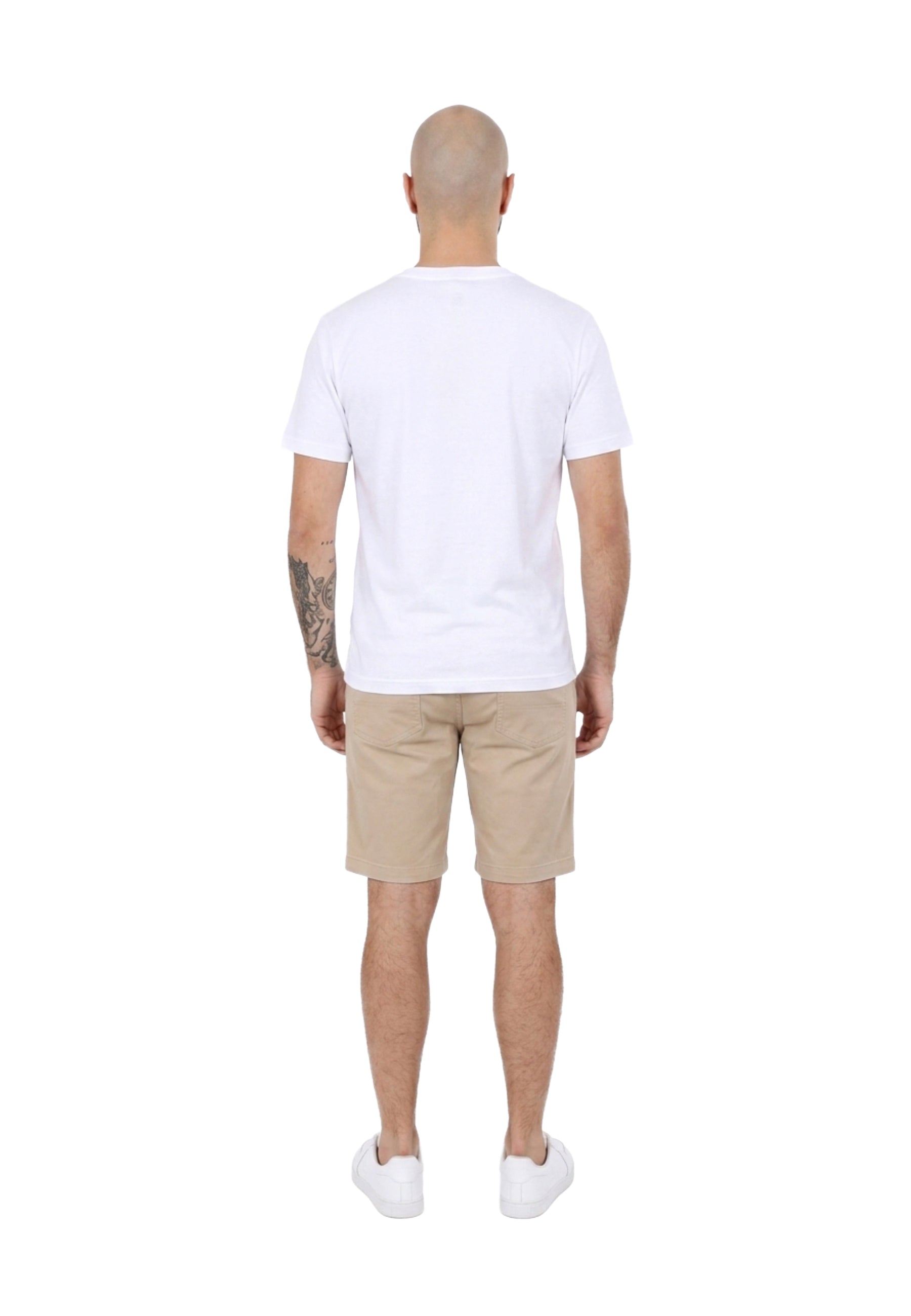 T-shirt Bianco Borgoni Jeans