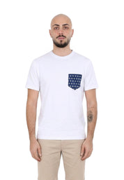 T-shirt Bianco Borgoni Jeans