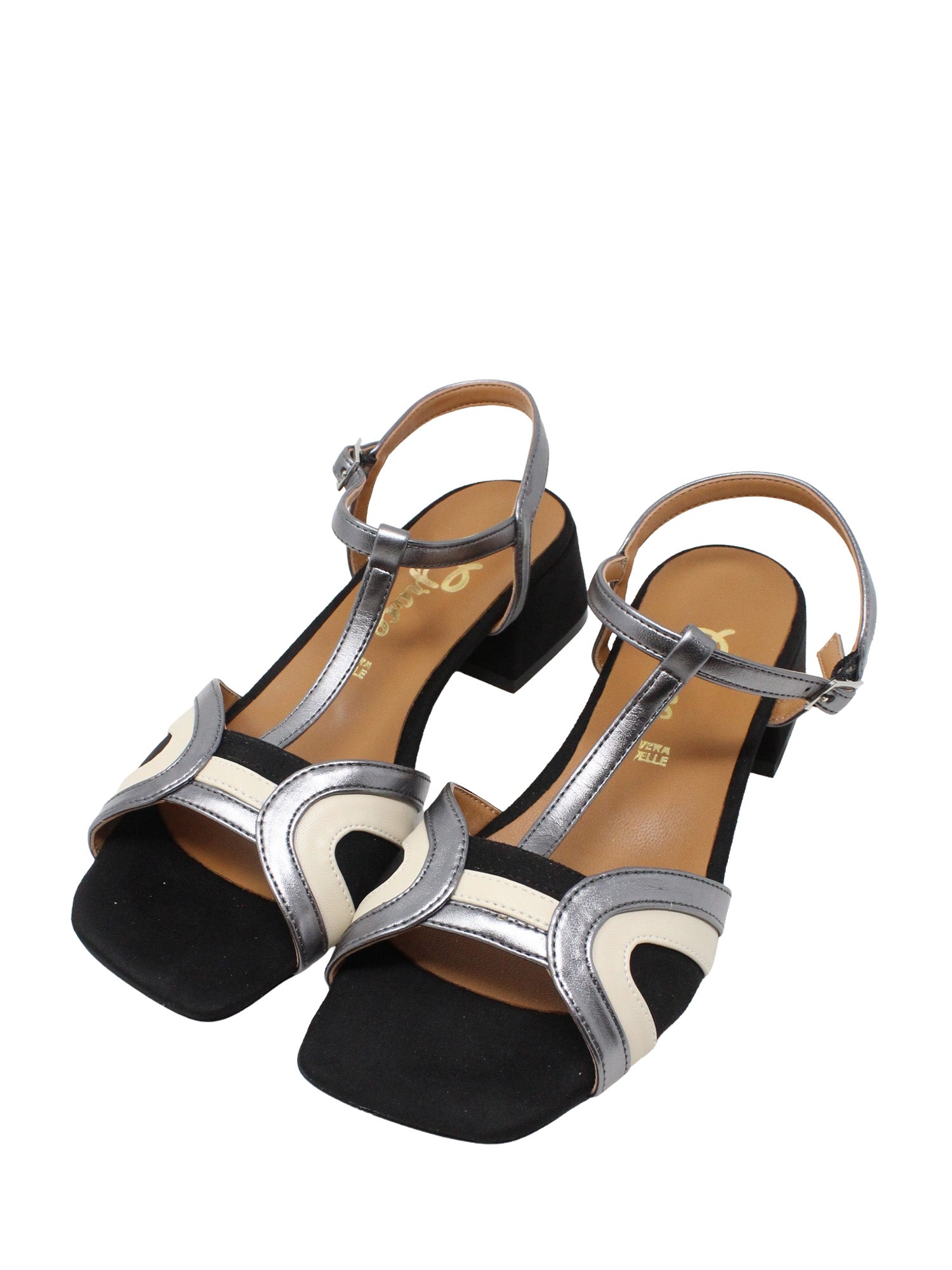 Sandali tacco Nero Grace Shoes