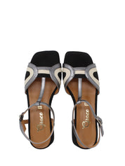 Sandali tacco Nero Grace Shoes